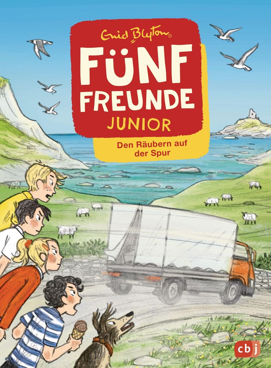 F Nf Freunde Junior Den R Ubern Auf Der Spur Von Enid Blyton