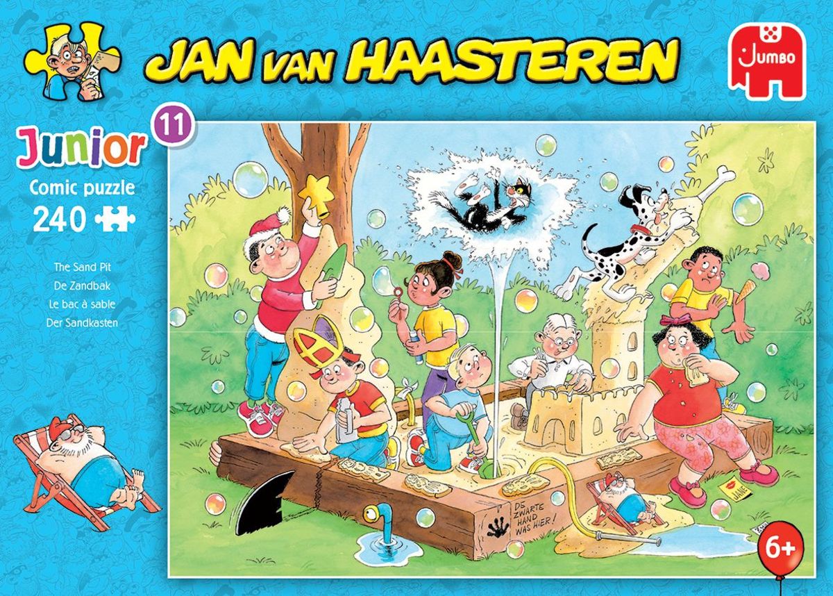 Jumbo Spiele Jan Van Haasteren Junior Sandkasten 240 Teile