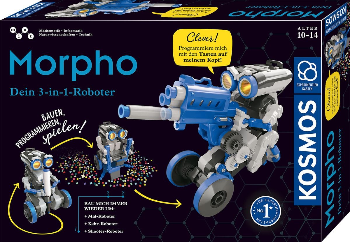 Kosmos Morpho Dein In Roboter Mint Experimentierkasten