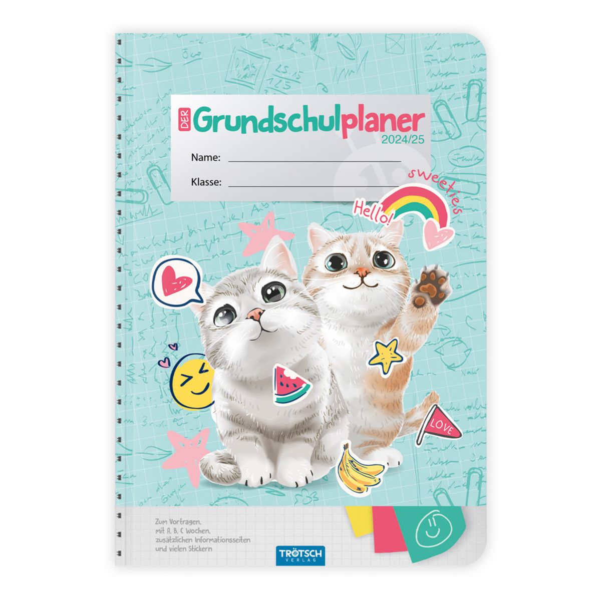 Trötsch Grundschulplaner So Sweet 24 25 Schule Lernen