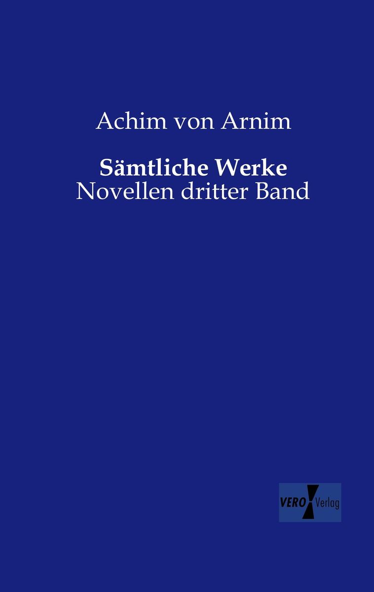 S Mtliche Werke Von Achim Arnim Buch