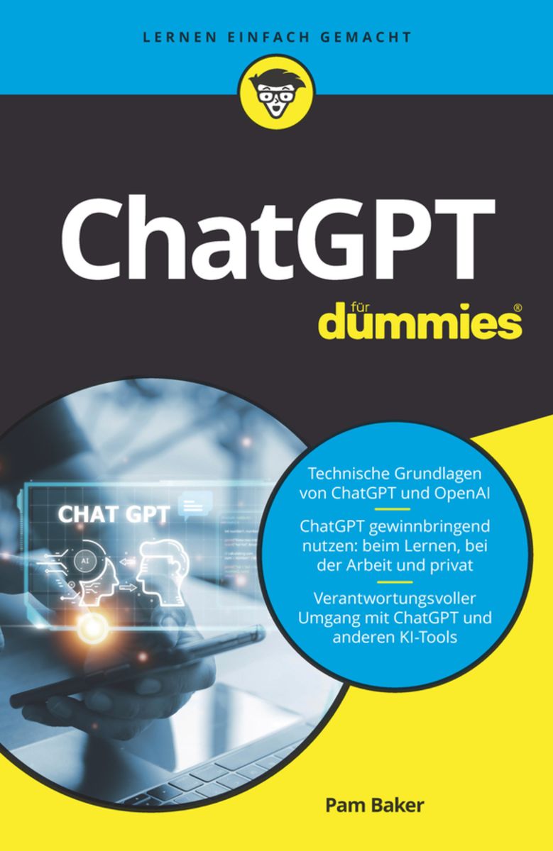 Chatgpt F R Dummies Von Pam Baker Buch