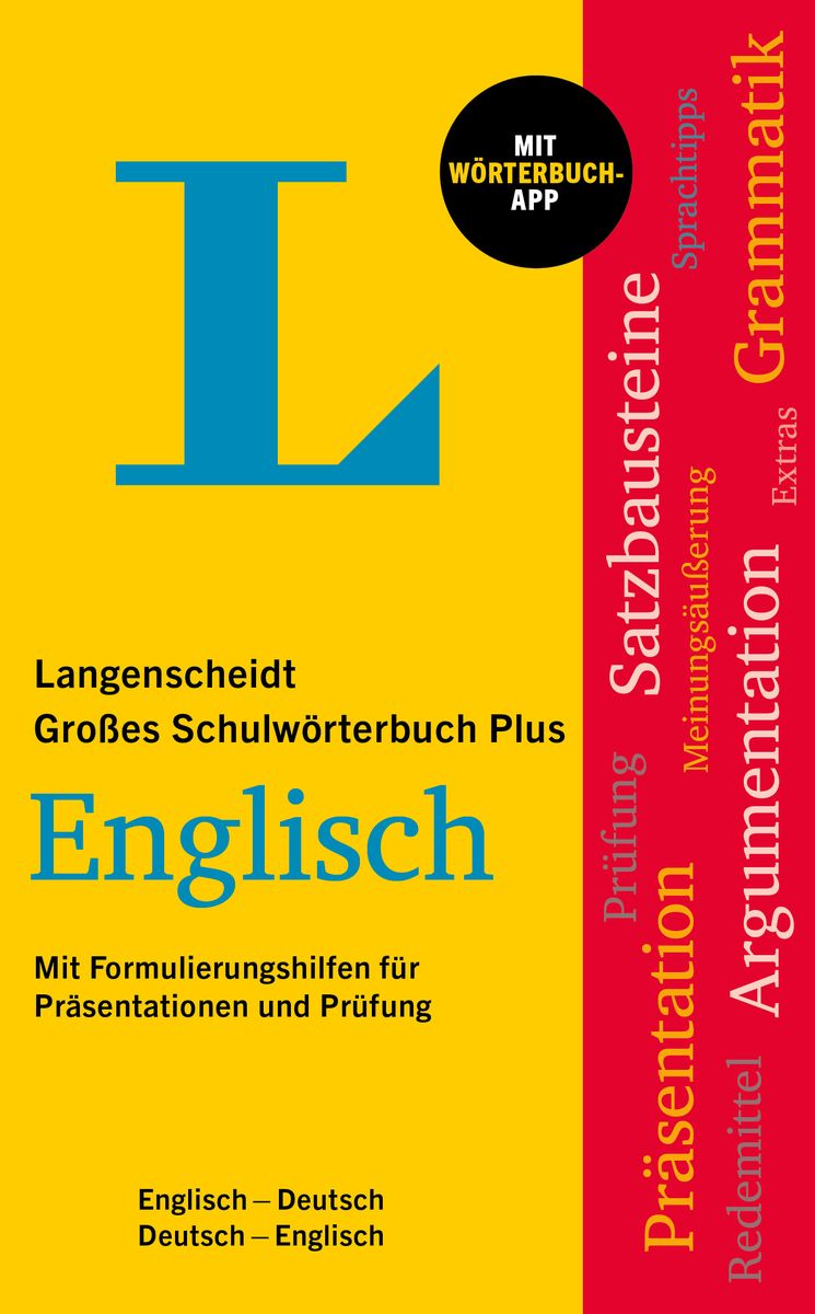 Langenscheidt Großes Schulwörterbuch Plus Englisch online kaufen