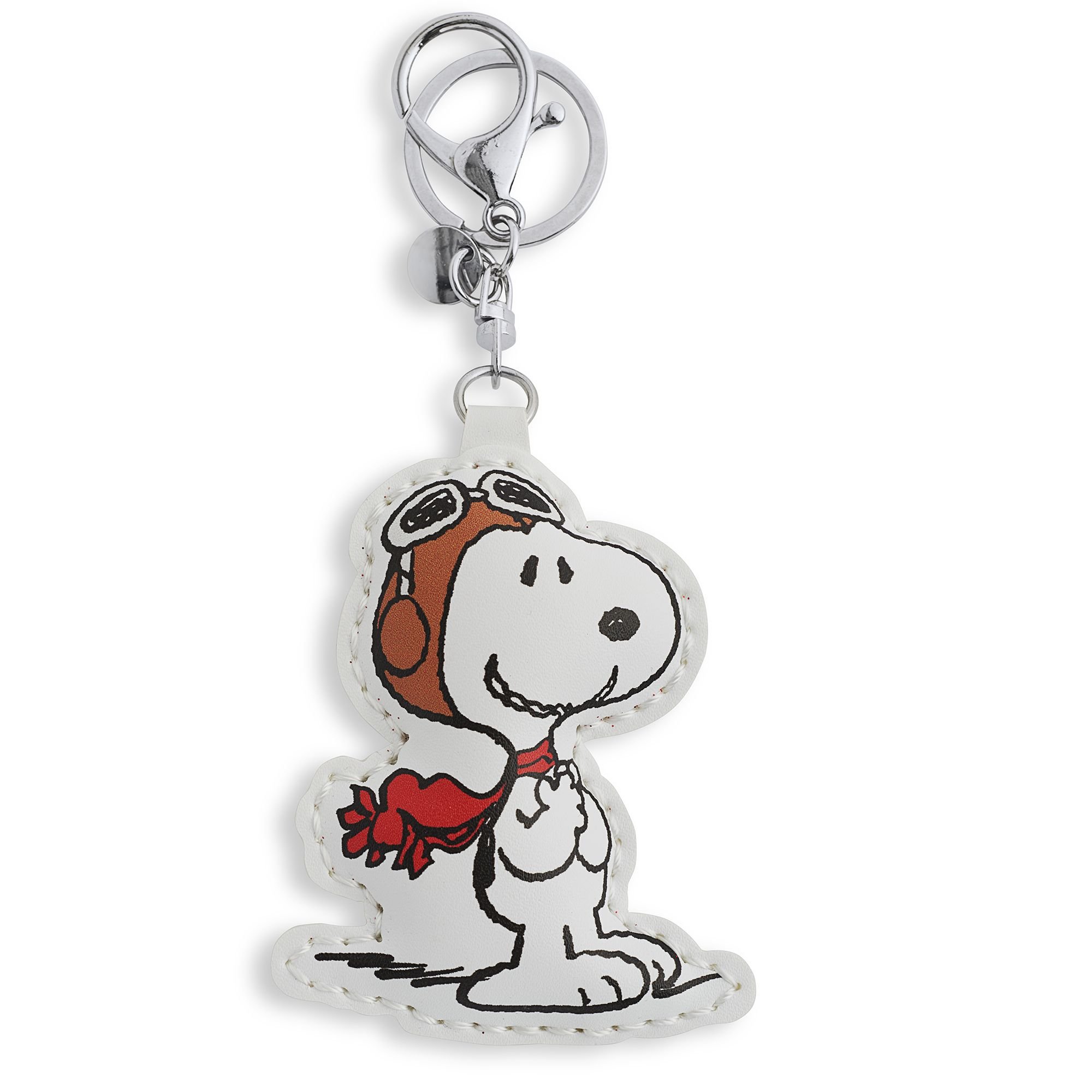 Snoopy Schlüsselanhänger Baseball Baseballschläger Kappe