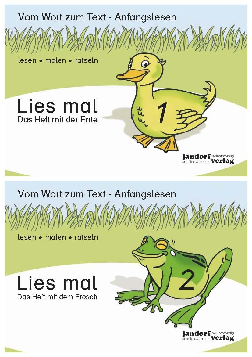 Lies mal - Hefte Band 1 und Band 2 (Paket) - Deutsch Schulbuch - 978-3