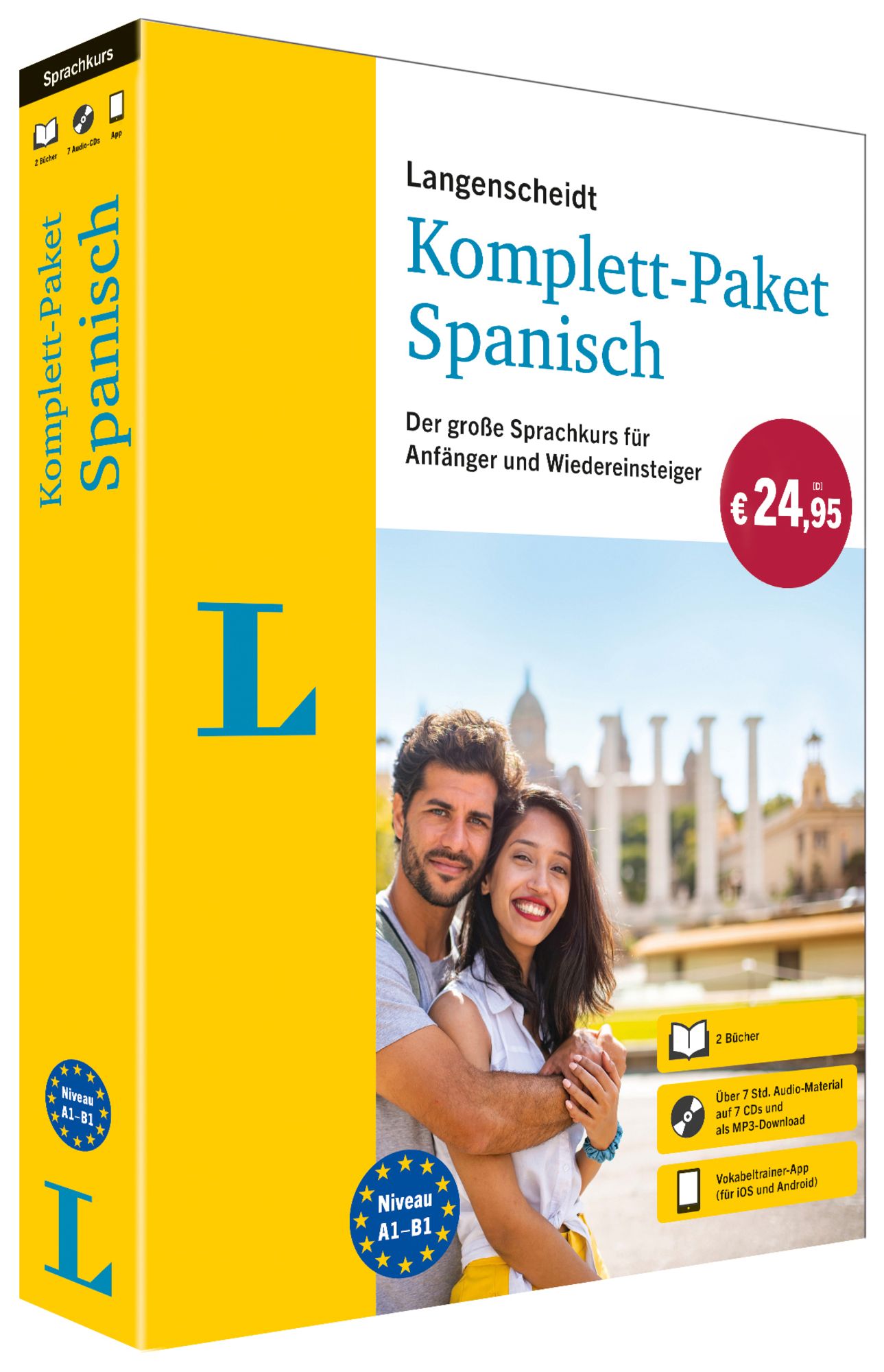 Langenscheidt Komplett-Paket Spanisch - Spanisch Schulbuch -  978-3-12-563515-9