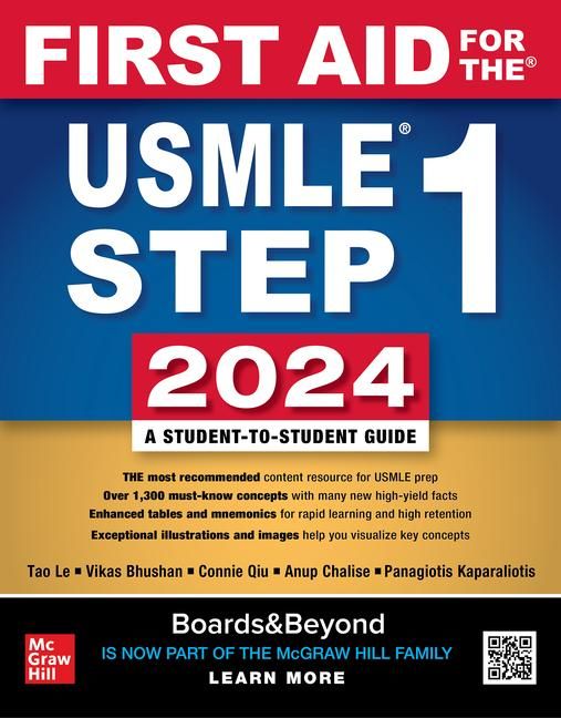 First Aid for the USMLE Step 1 2024 First Aid for the USMLE Step 1 2024