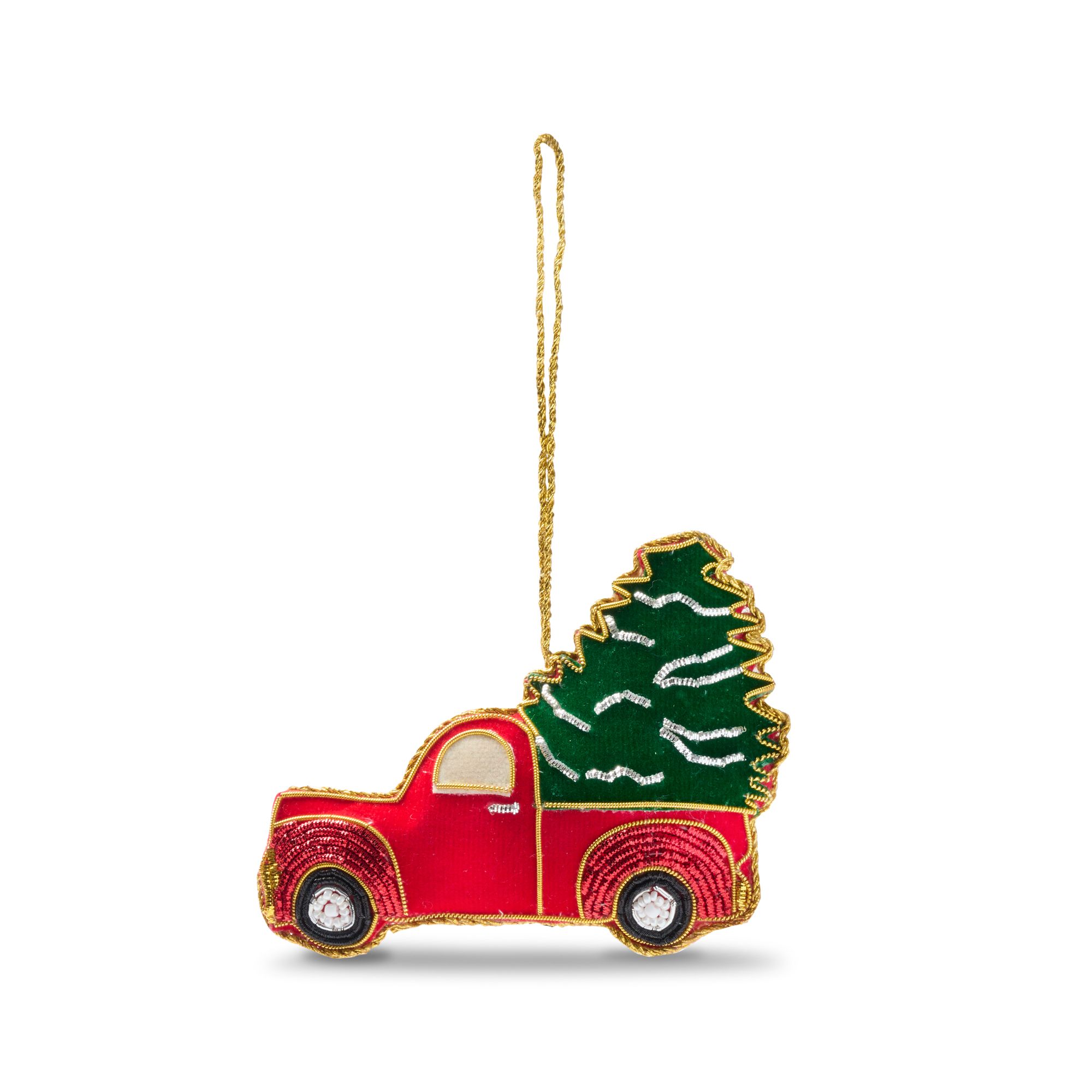 Weihnachtsanhänger Auto mit Baum online bestellen