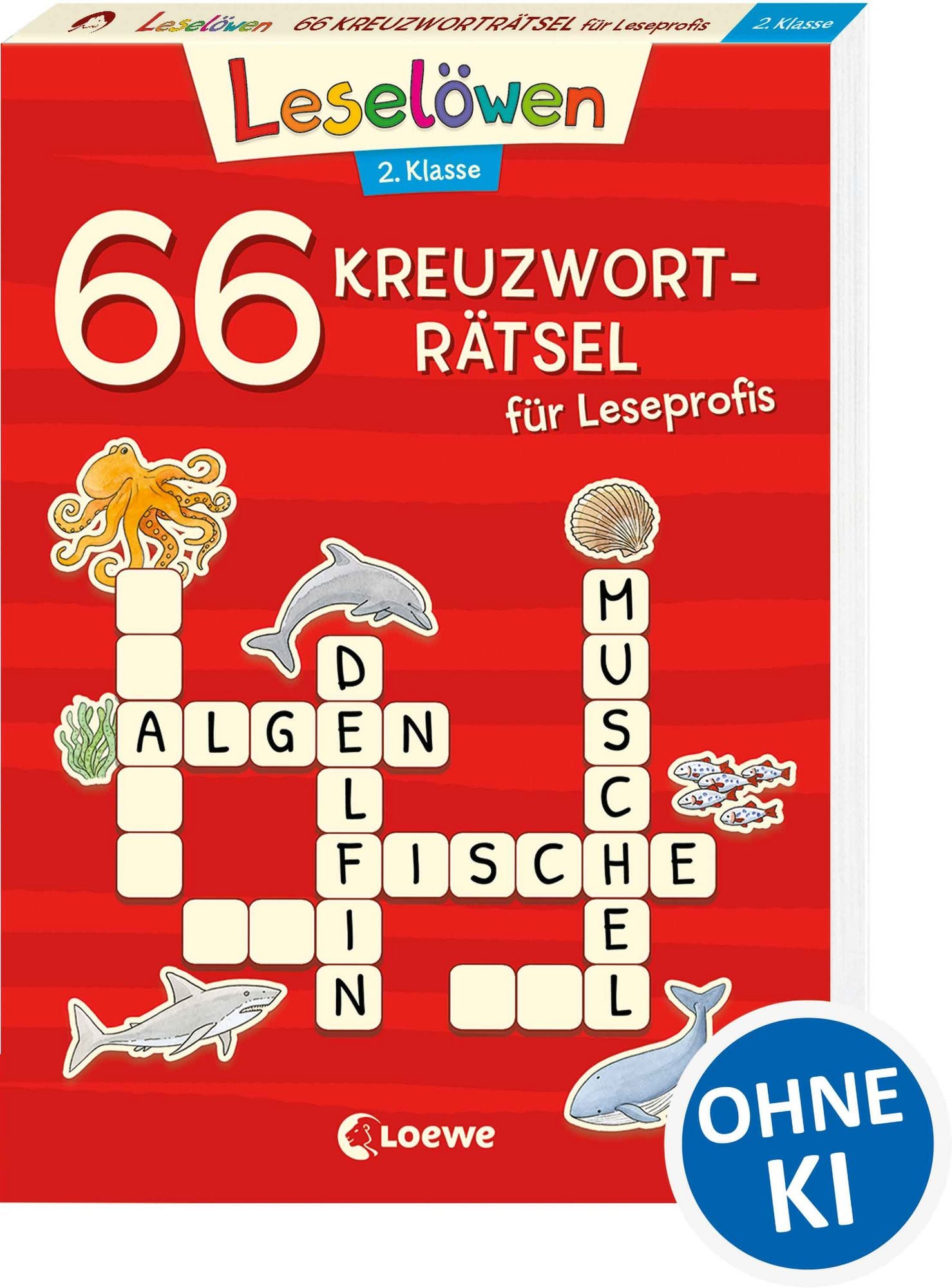 66 Kreuzwortrtsel fr Leseprofis - 2. Klasse (Rot)" online kaufen