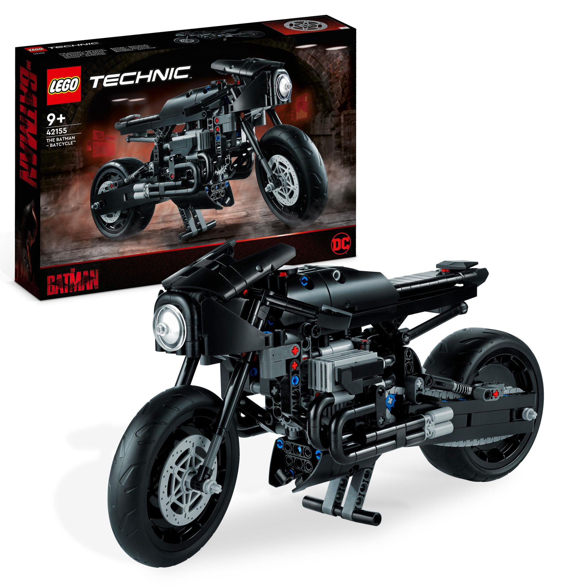 LEGO Technic 42155 THE BATMAN - BATCYCLE Set, Motorrad-Modellbausatz'  kaufen - Spielwaren