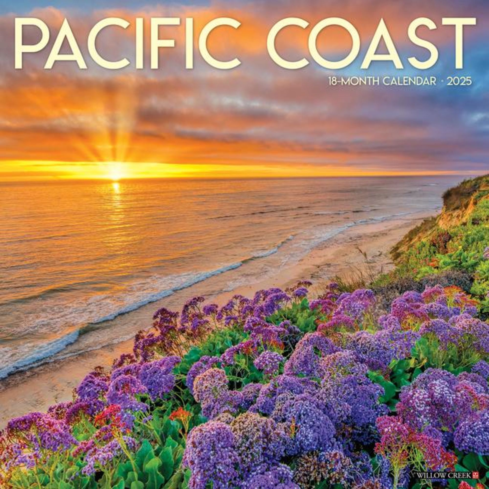 'Pacific Coast 2025 12 X 12 Wall Calendar' 'Länder & Städte'