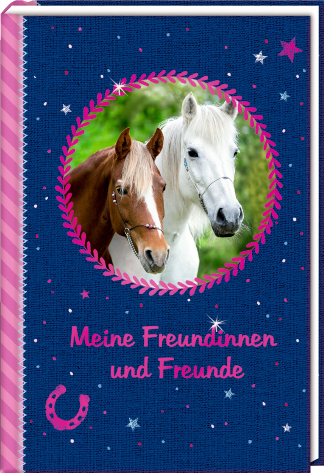 Loewe Freundebuch 21,0x17,5cm Meine Freunde Pferde ab 6