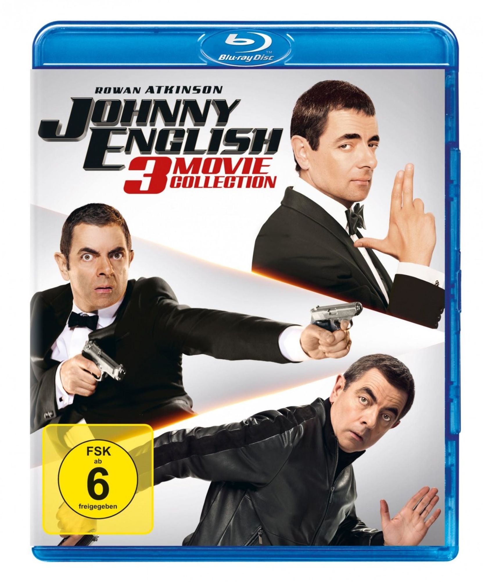 Johnny English 3 Movie Boxset 3 BRs von Peter Howitt Blu ray