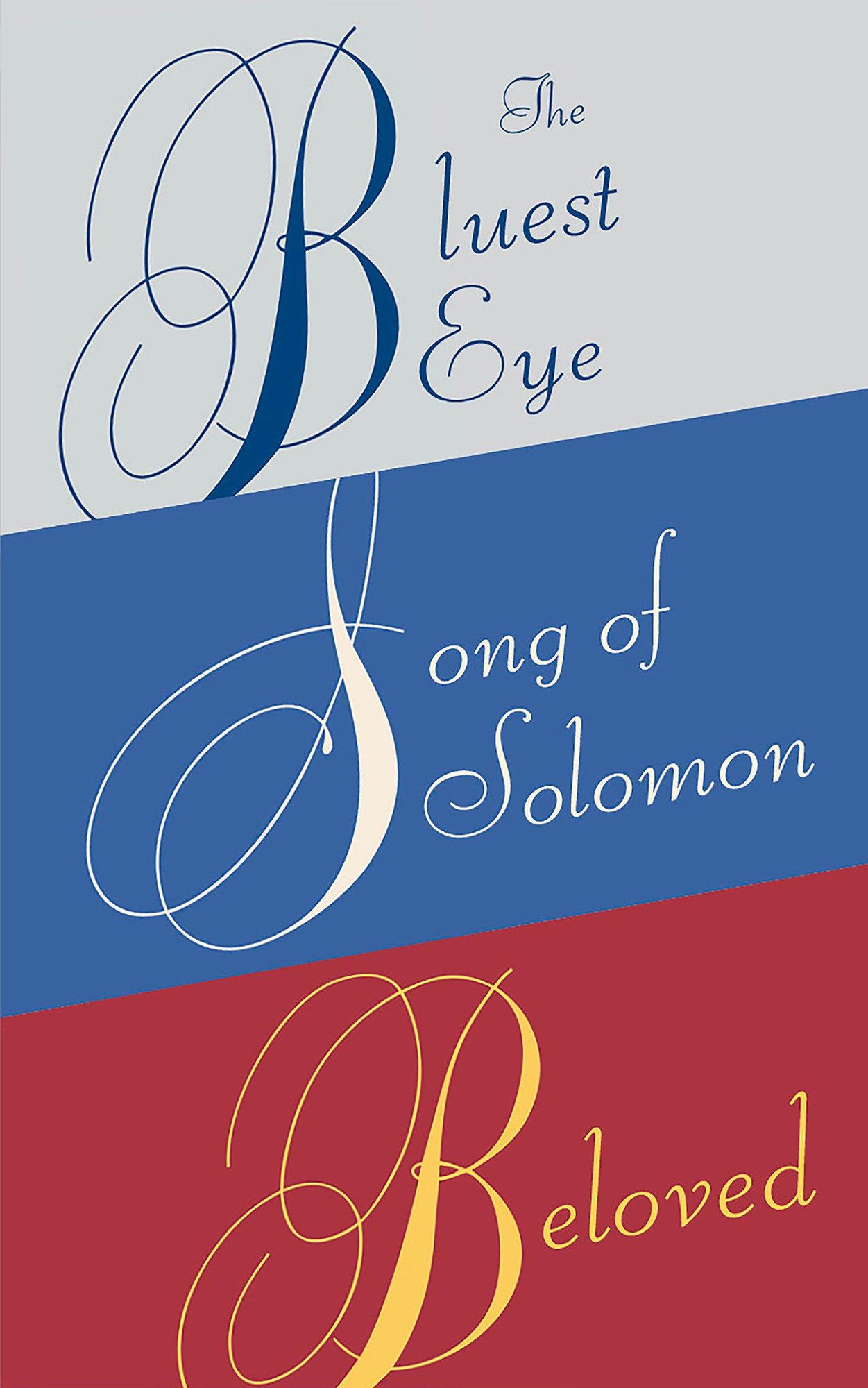 Toni Morrison Box Set: The Bluest Eye, Song Of Solomon, Beloved Von ...