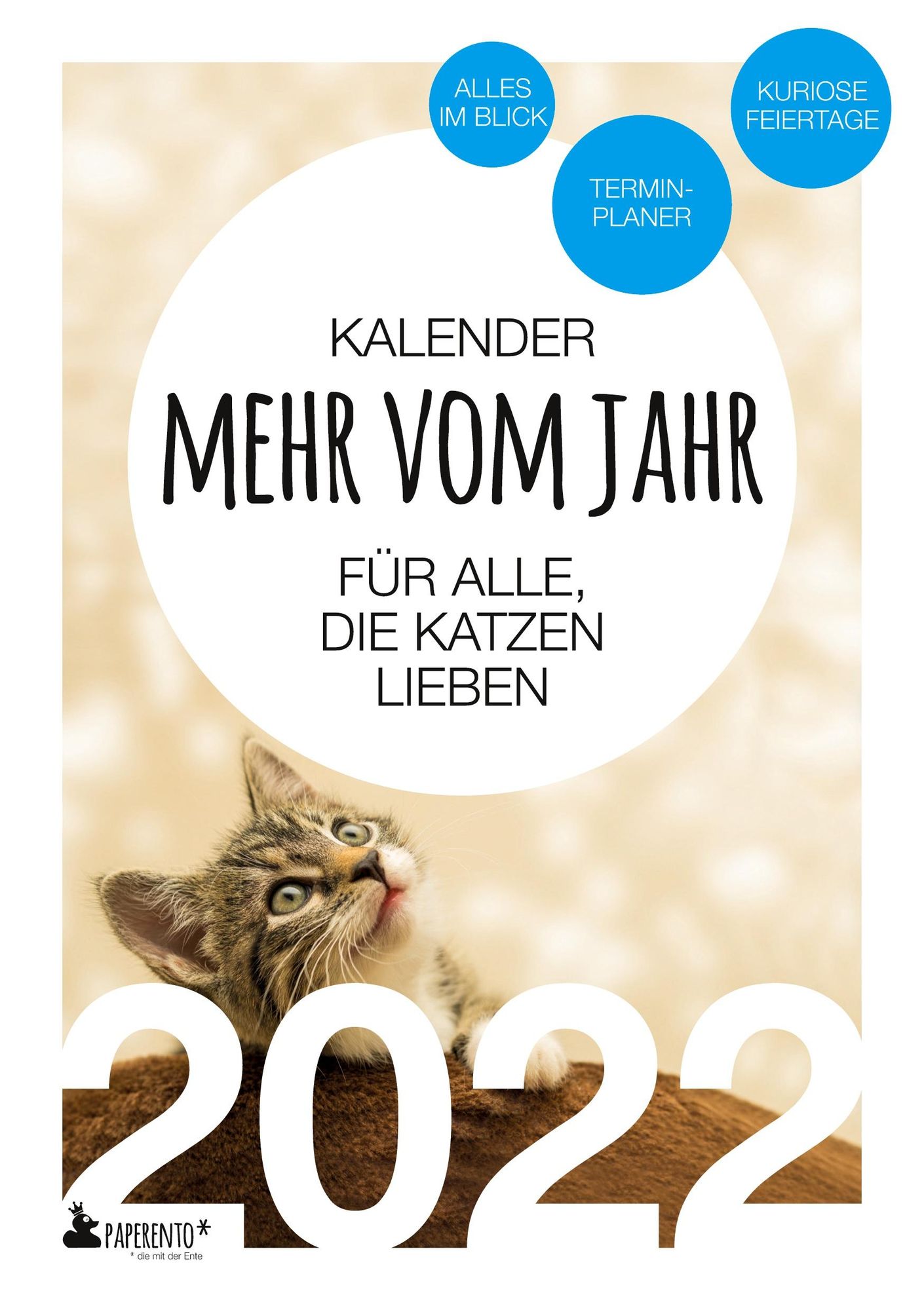 2022:　Mehr　'Vitus　Katzen　vom　von　Jahr　'978-3-947409-28-0'　für　die　alle,　lieben'　Marx'　Buch　Katzen　Kalender