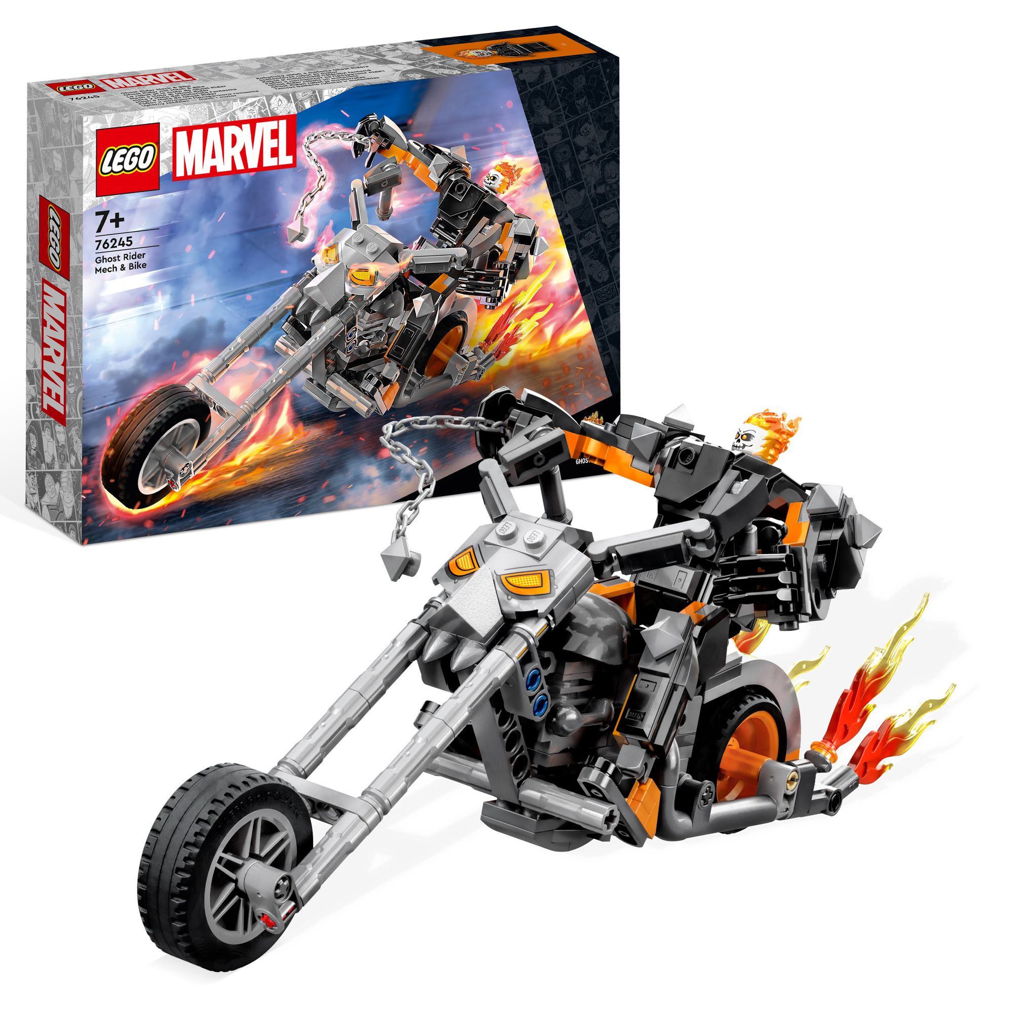 LEGO Marvel 76245 Ghost Rider mit Mech & Bike, Superhelden Set' kaufen -  Spielwaren
