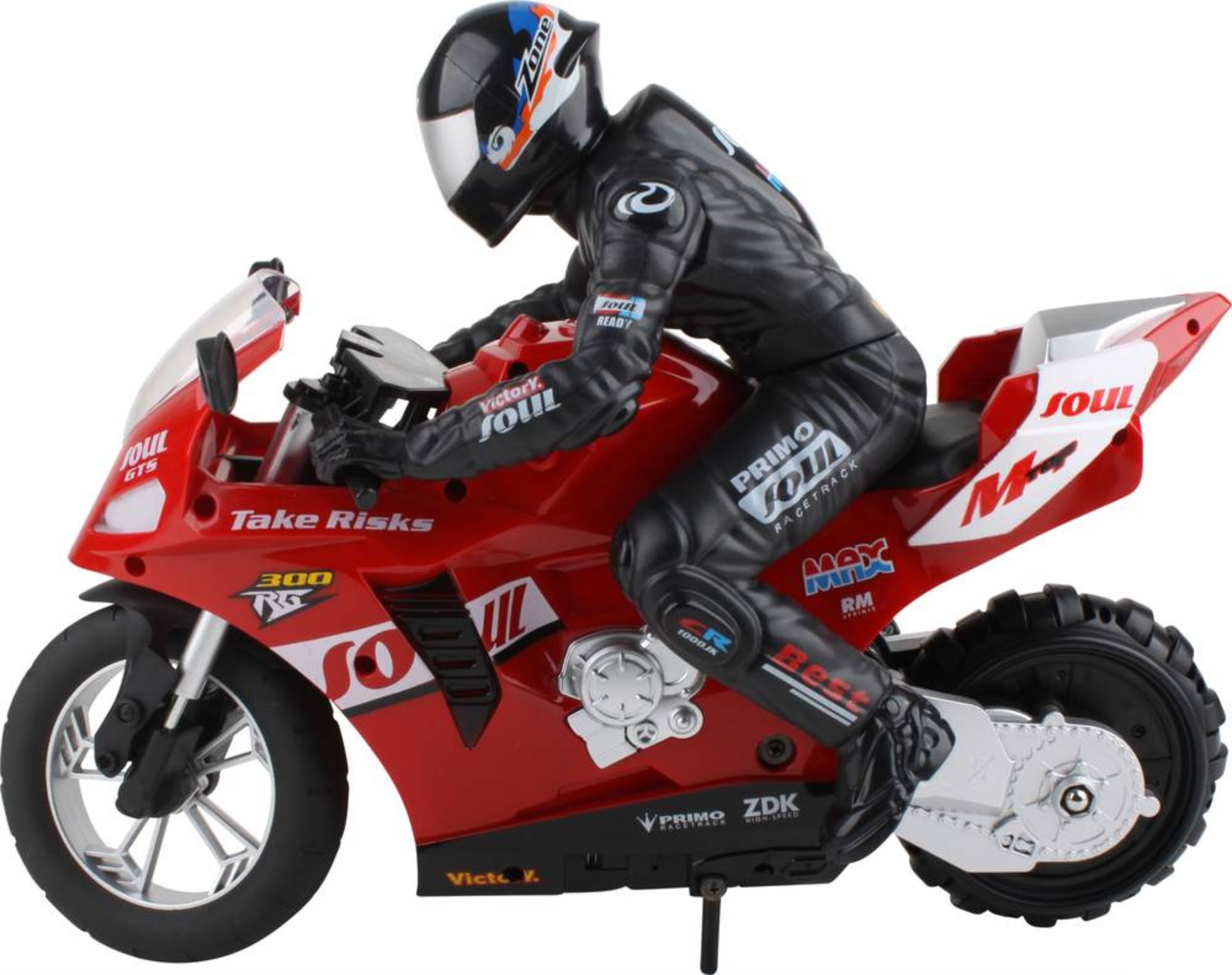 2436324 Stunt motorcycle 1:6 RC Einsteiger Motorrad Motorrad inkl