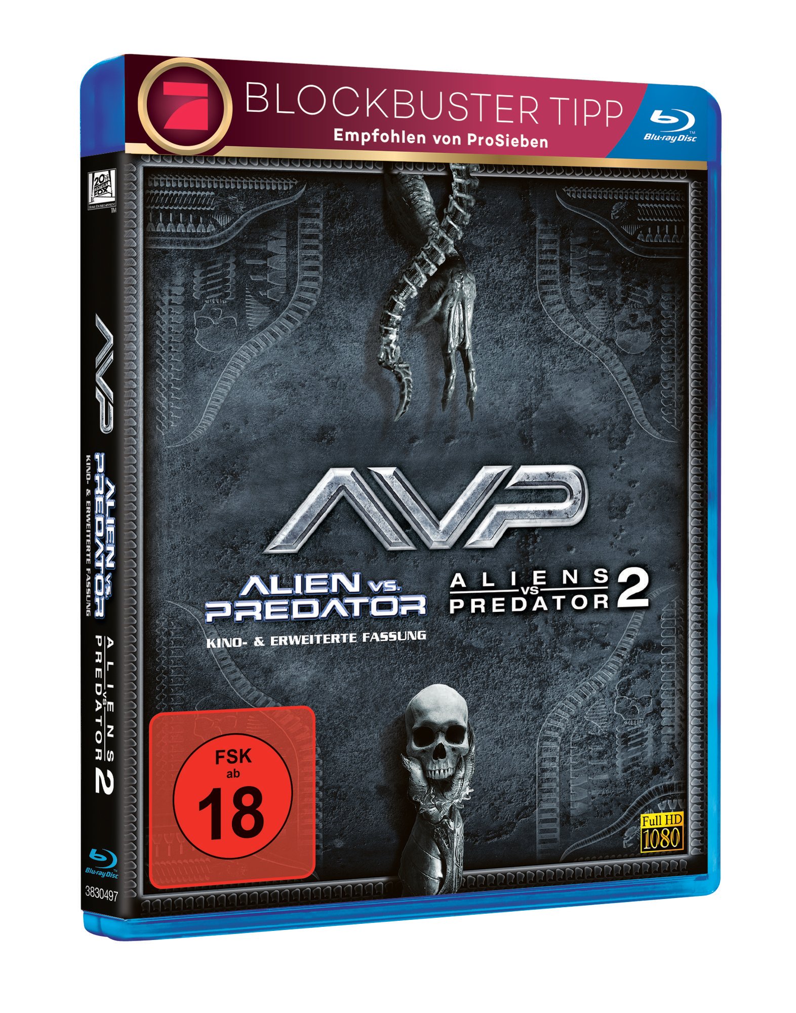 Box Alien Vs. Predador 1 e 2 (2 DVD's)