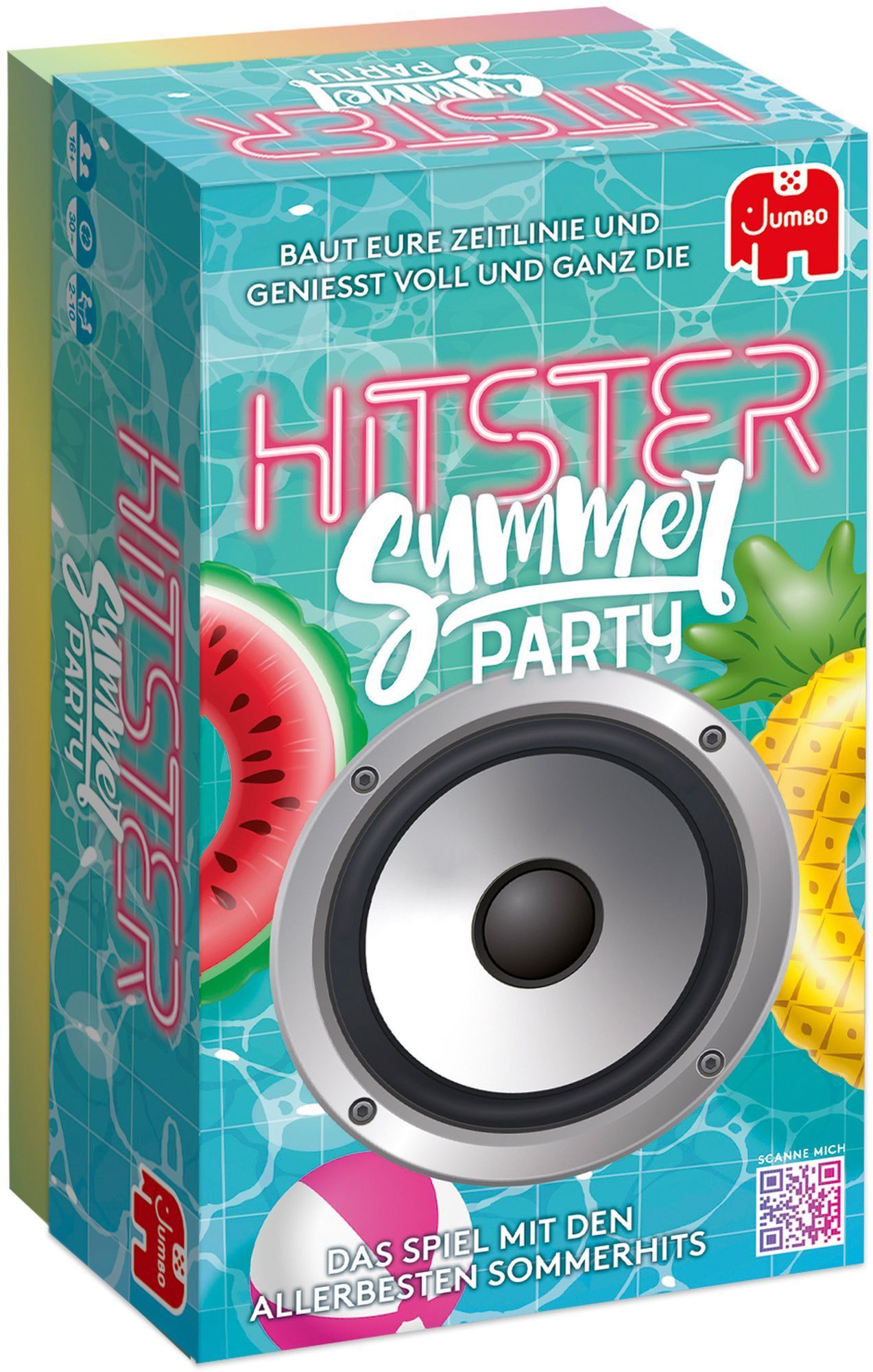 Jumbo 1110100357 - Hitster Summer Party, Musik-Quizspiel, Partyspiel ...