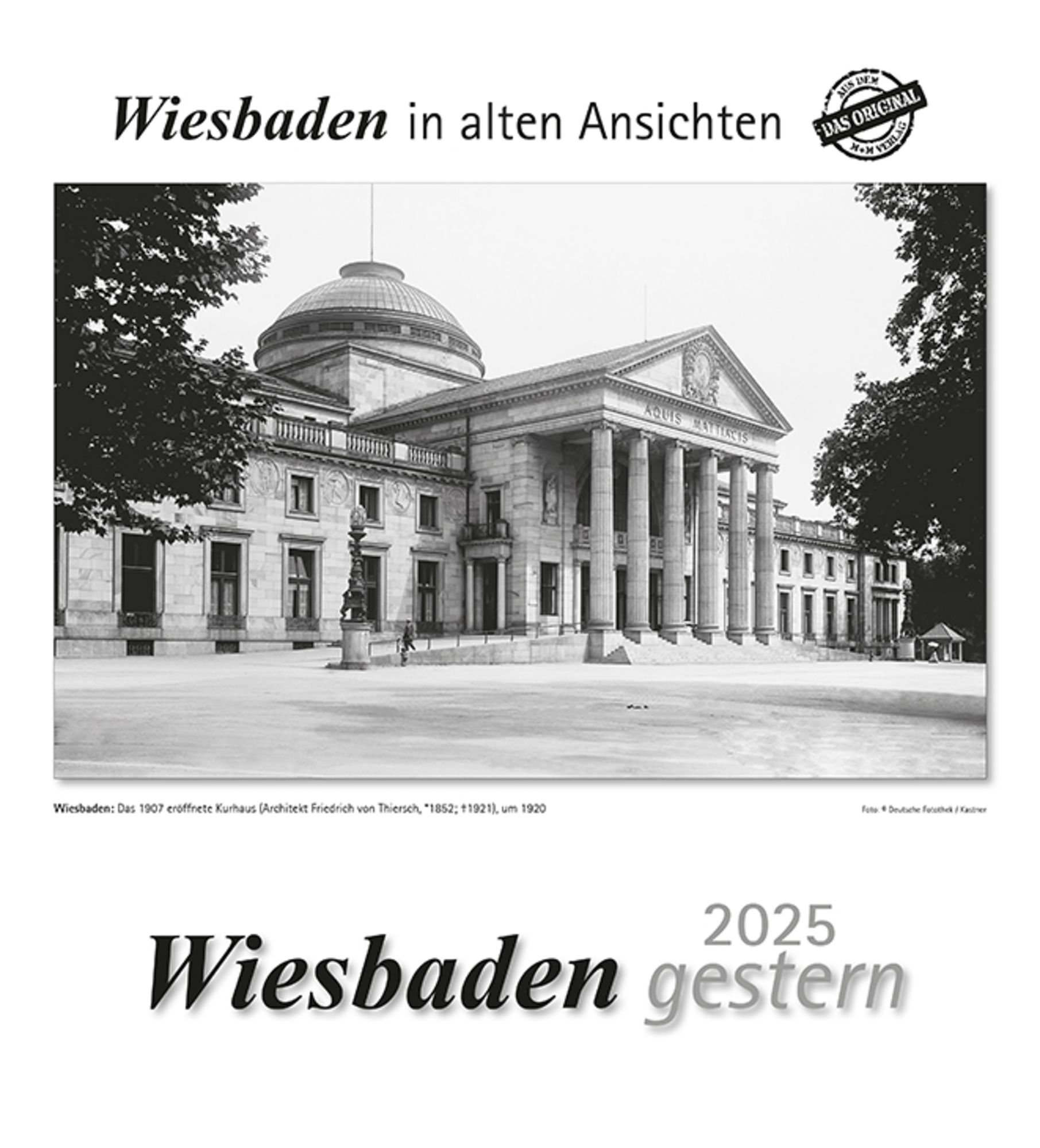 Wiesbaden gestern 2025 Kalender Thalia