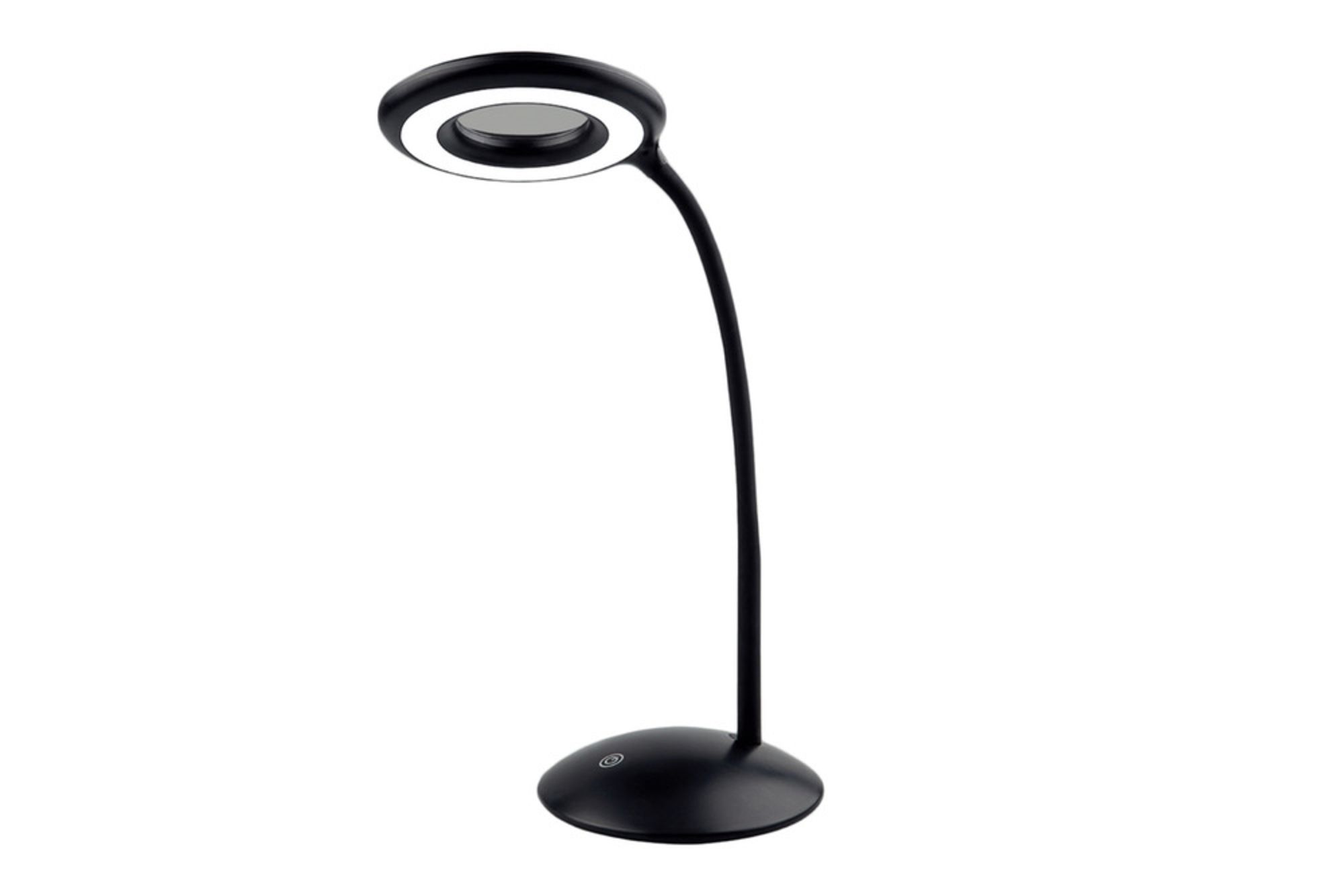 bestellen online 8-fach LED-Schreibtischleuchte 24 mit Lupe Schwarz, Lampe LEDs