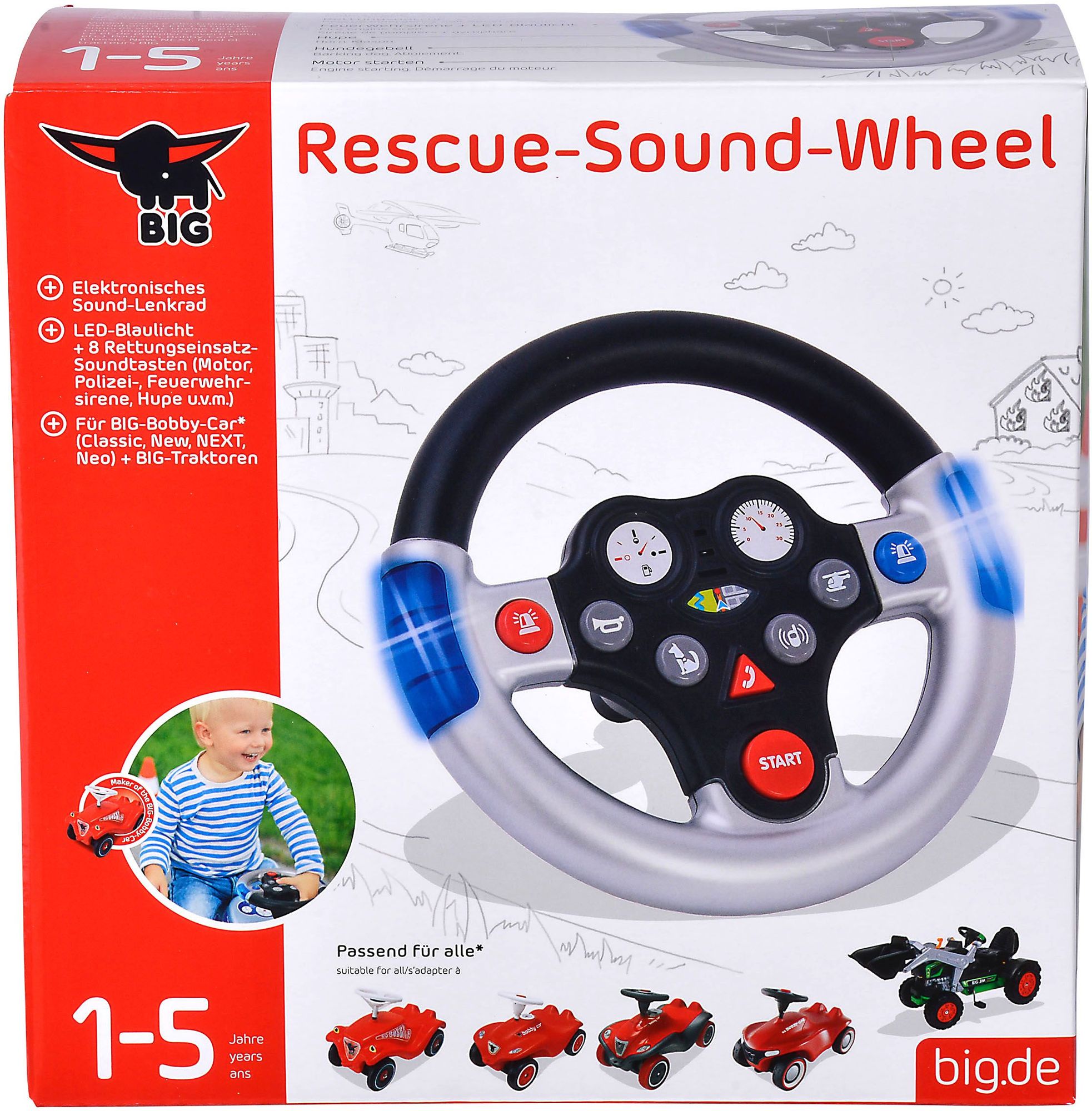 BIG - Rescue-Sound-Wheel' kaufen - Spielwaren