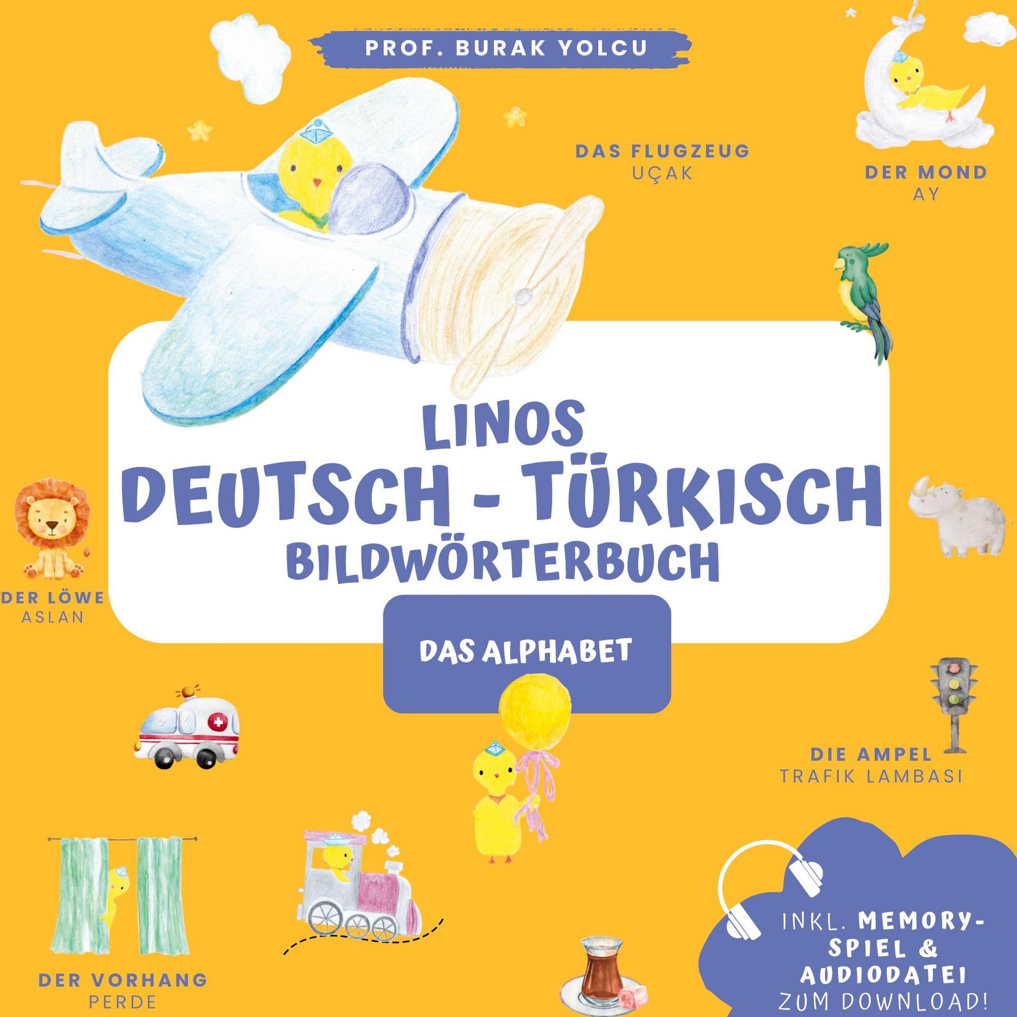 Linos Deutsch Türkisch Bildwörterbuch (Alphabet): Memoryspiel
