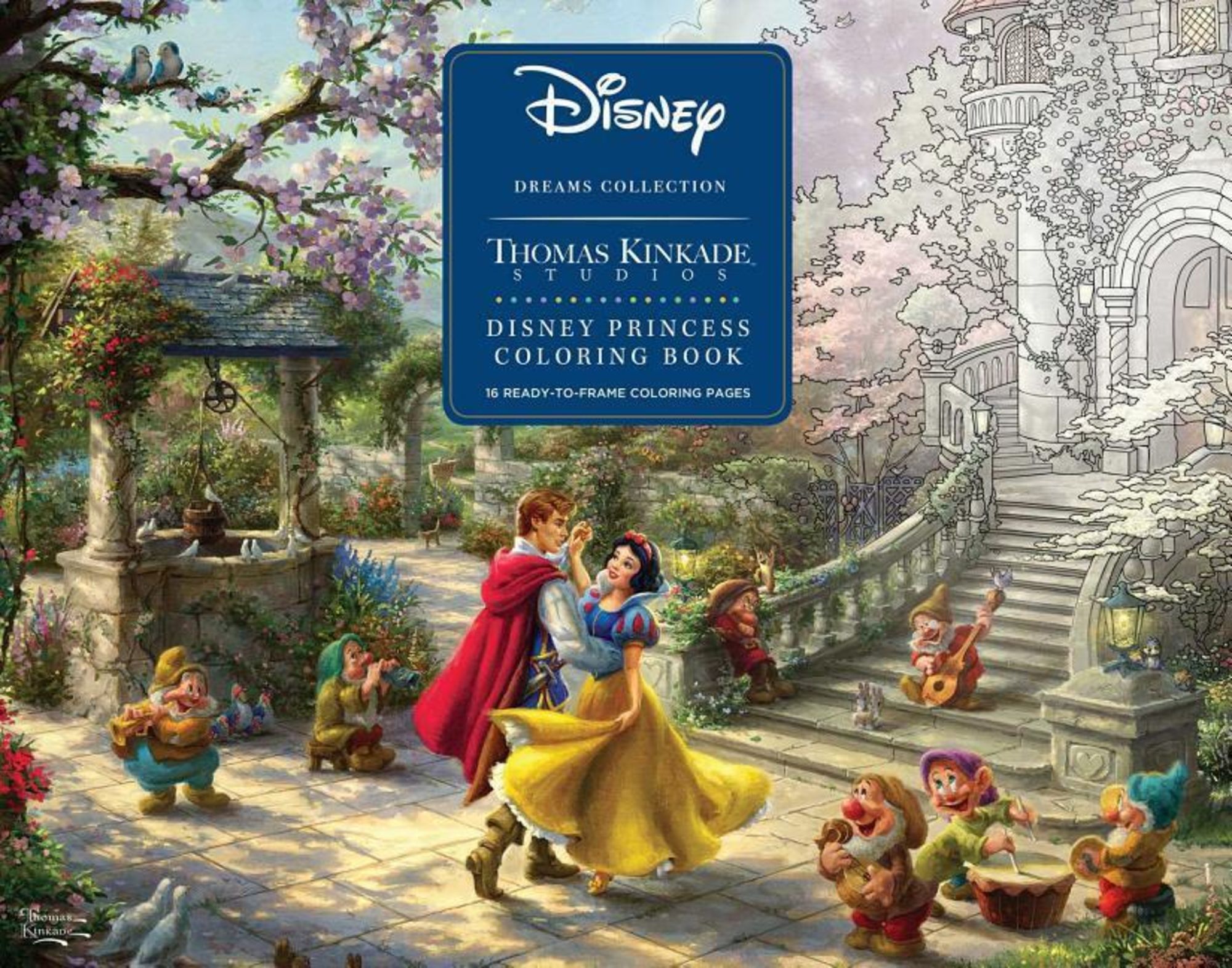 Disney Dreams Collection Thomas Kinkade Studios Disney Princess Coloring  Poster von Thomas Kinkade - Taschenbuch - ----  Thalia