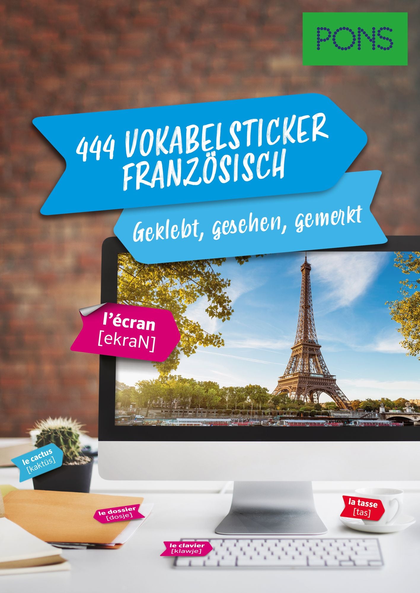 PONS 444 Vokabelsticker Franzsisch online bestellen