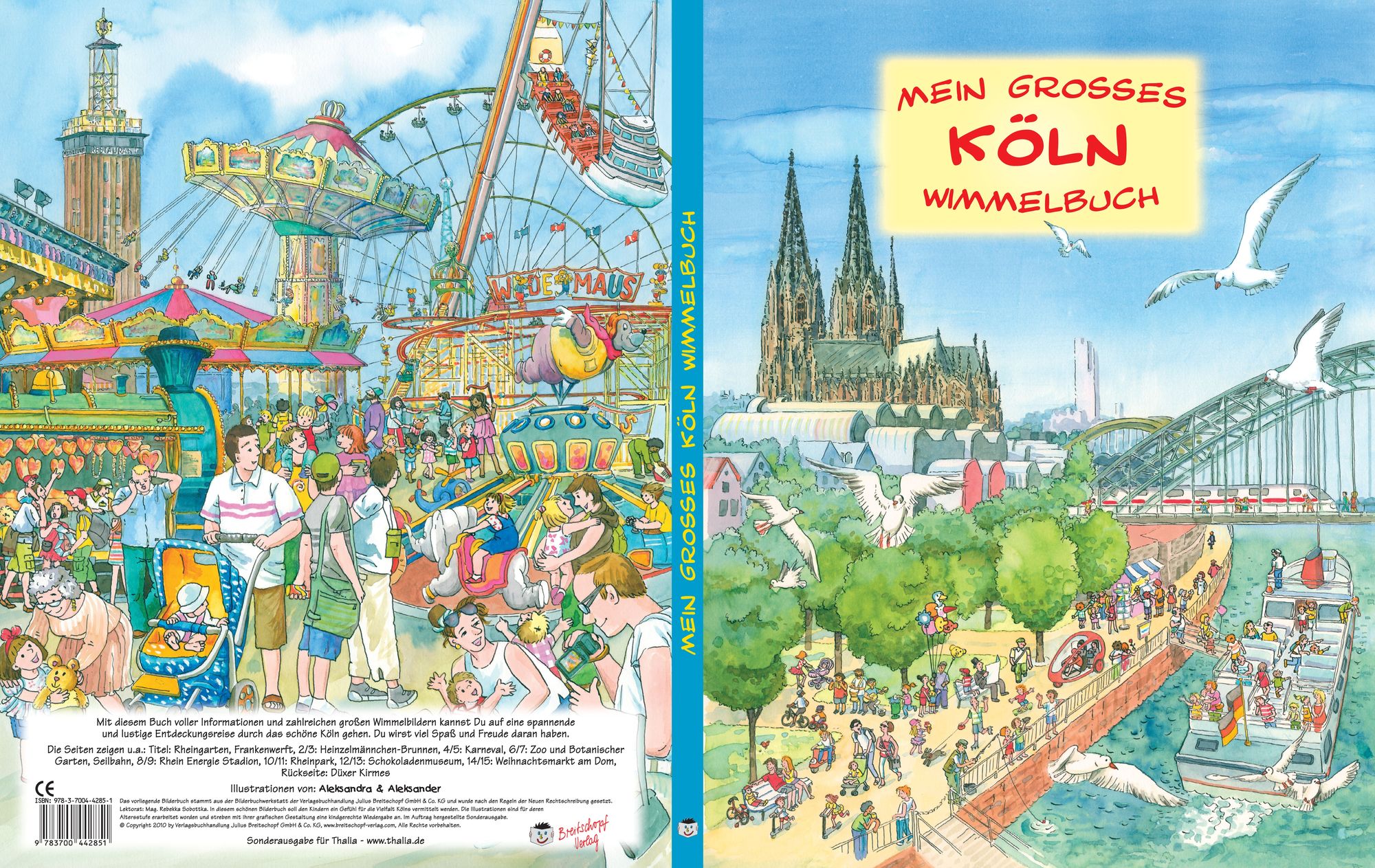 Mein großes Köln Wimmelbuch von  -  - 9783700442851