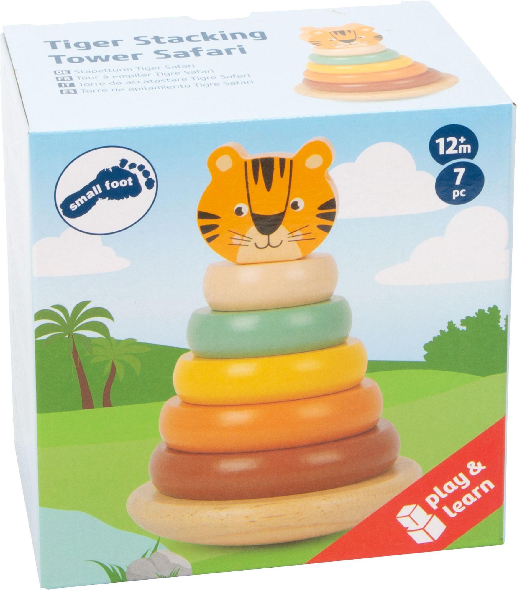 Small foot Safari - Tiger\' - Stapelturm Spielwaren - kaufen