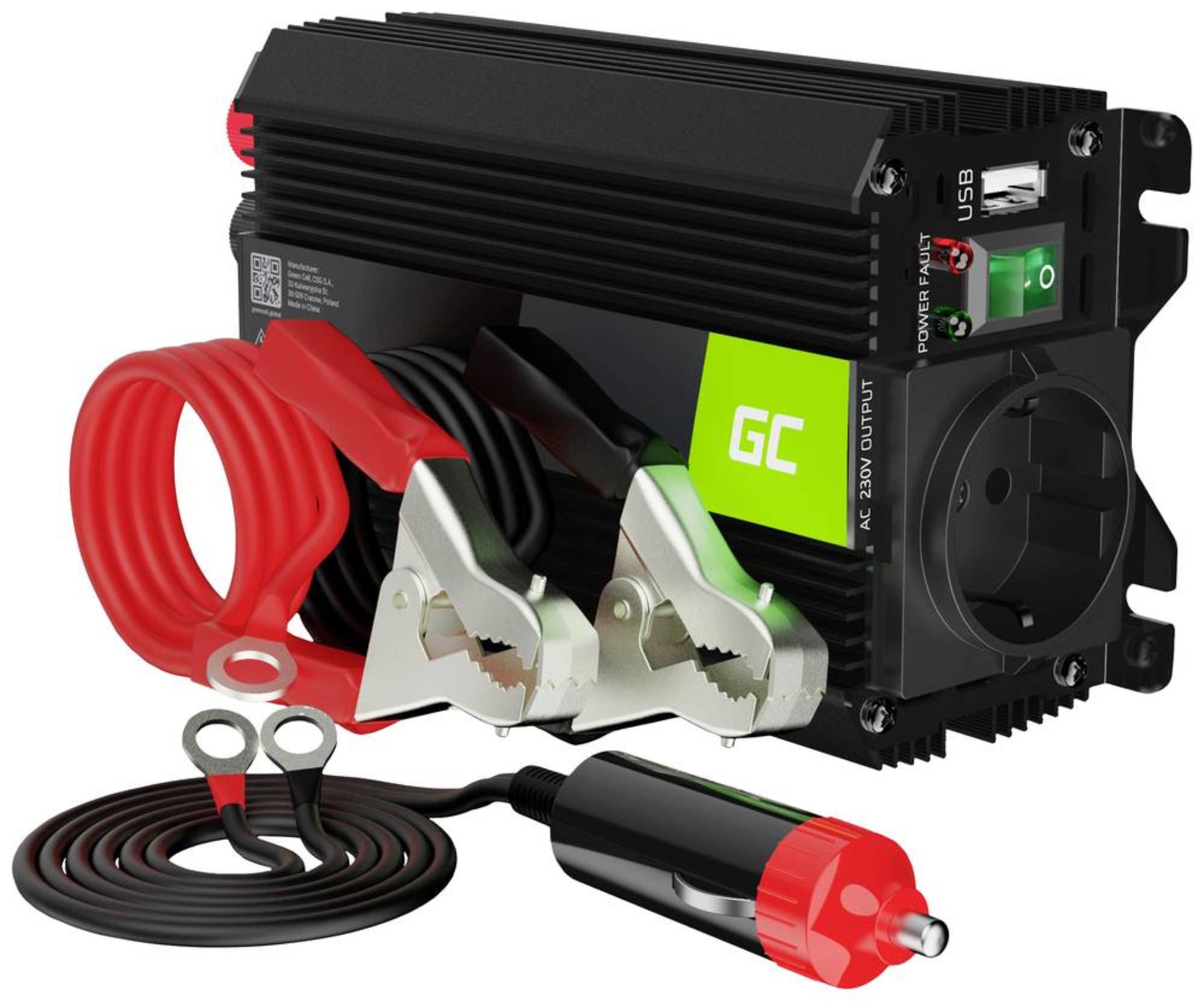 Green Cell Wechselrichter PRO INVGC01 300W - 230V online bestellen