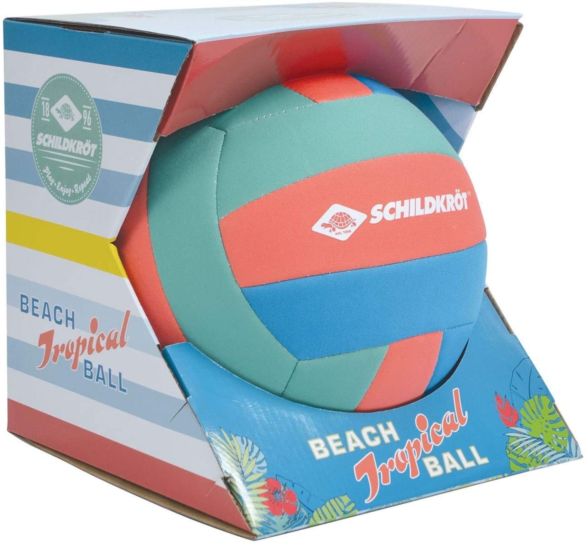 Schildkröt 970291 - Neopren Beachball Tropical, 20cm Ø\' kaufen - Spielwaren