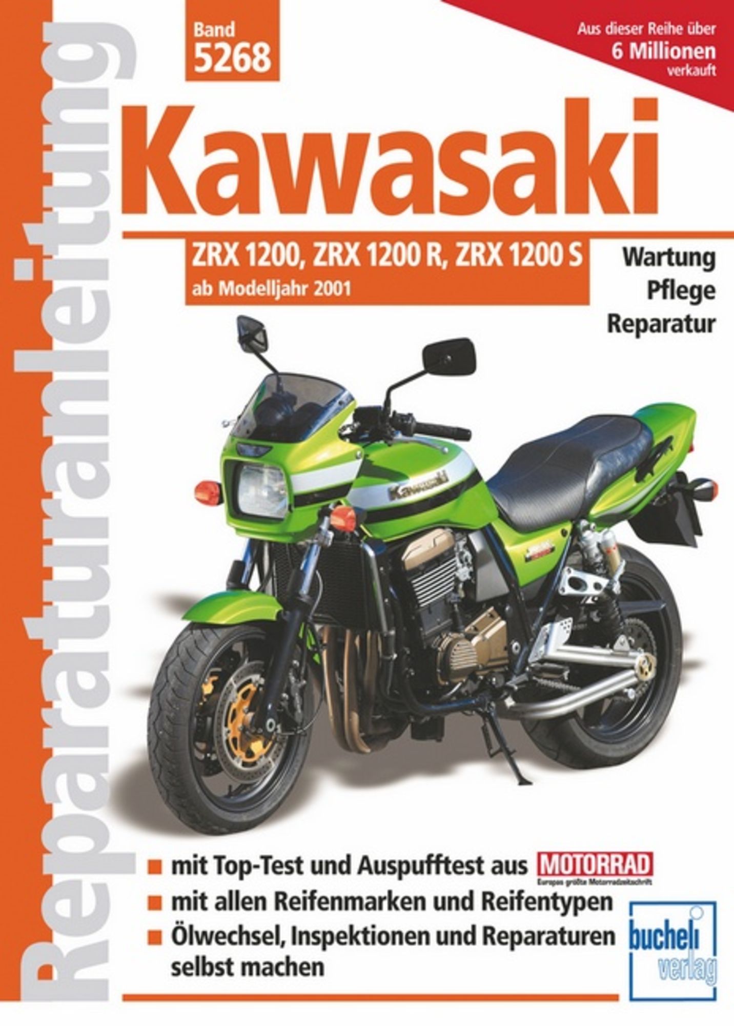 Kawasaki ZRX 1200/1200 R/1200 S' von 'Franz Josef Schermer' - Buch -  '978-3-7168-2080-3