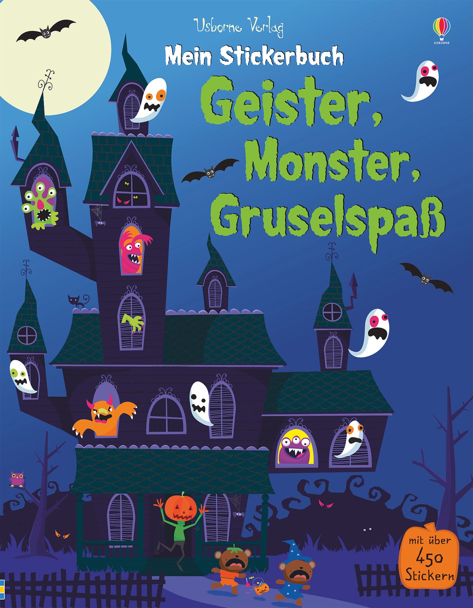 Mein Stickerbuch: Geister, Monster, Gruselspaß' von 'Fiona Watt' - Buch -  '978-1-78232-323-5