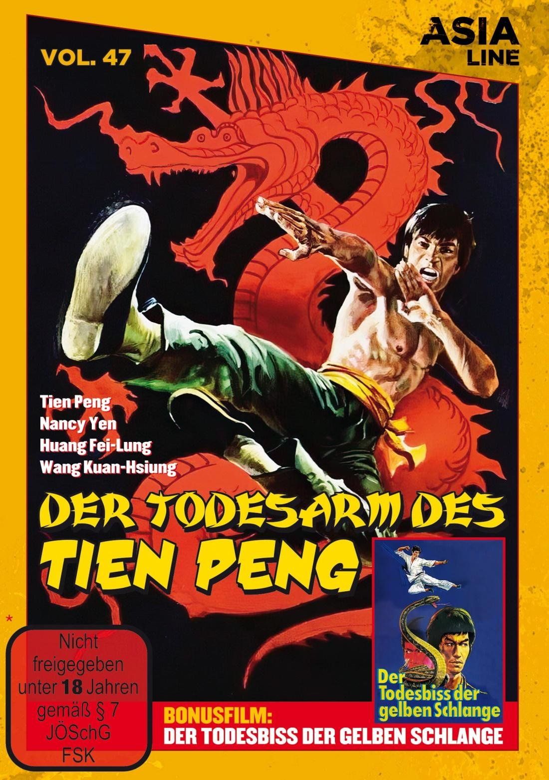 Asia Line: Der Todesarm des Tien Peng - Limitiert auf 1000