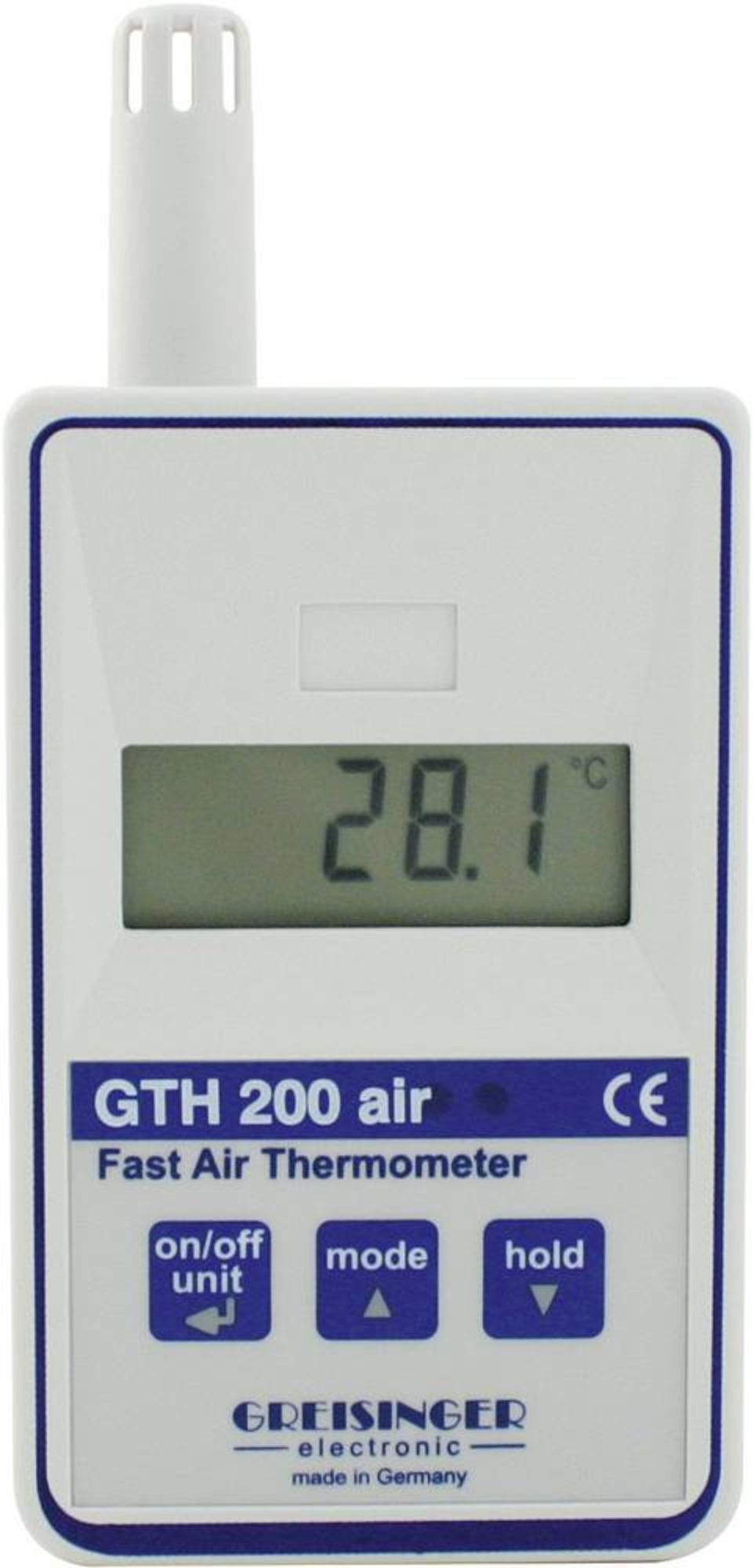 Greisinger GTH 200 AIR Temperatur-Messgerät -25 - +70°C Fühler-Typ Pt1000  online bestellen