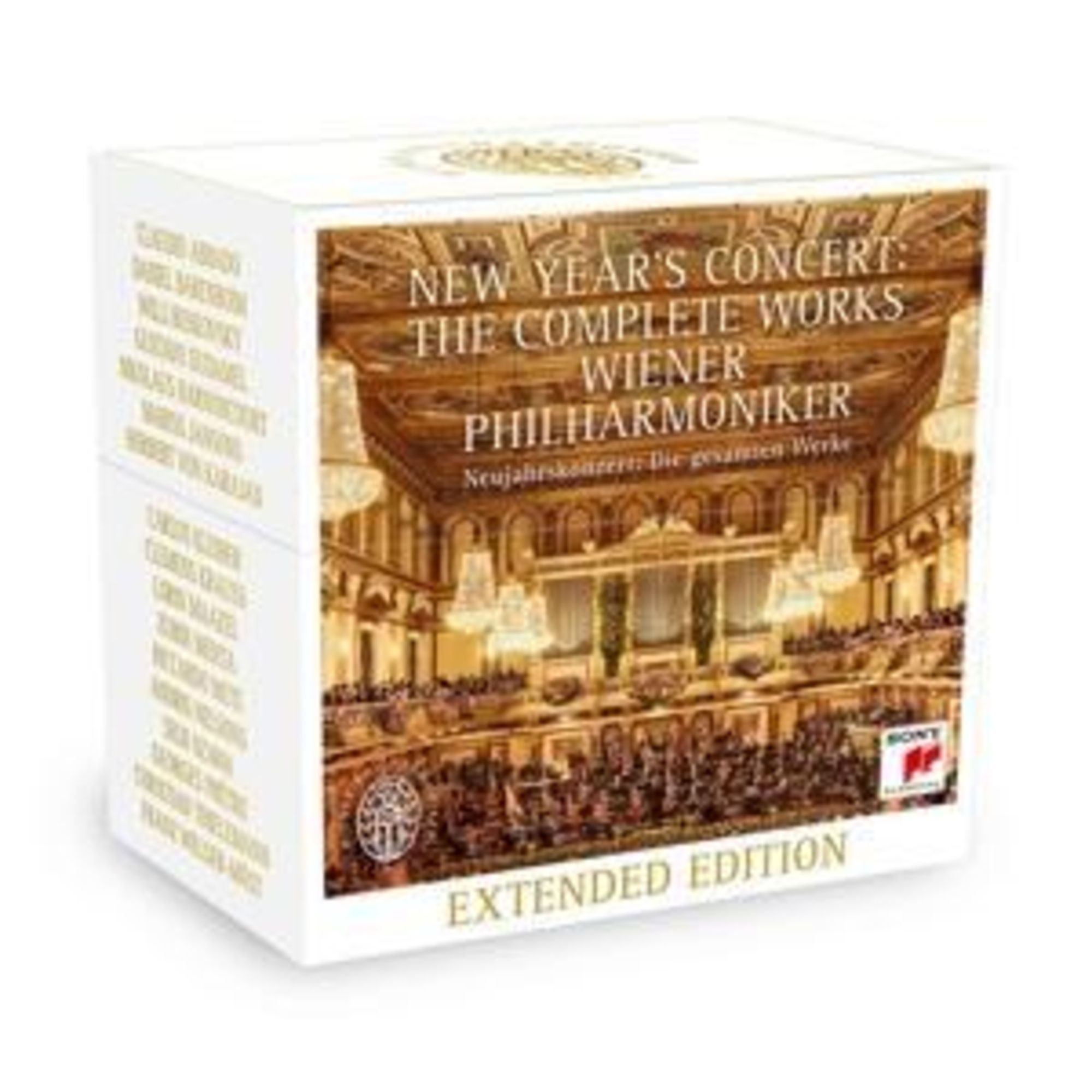 Werke-Extended　gesamten　Neujahrskonzert:Die　Ed.'　'CD'　Philharmoniker'　von　auf　'Wiener　Musik