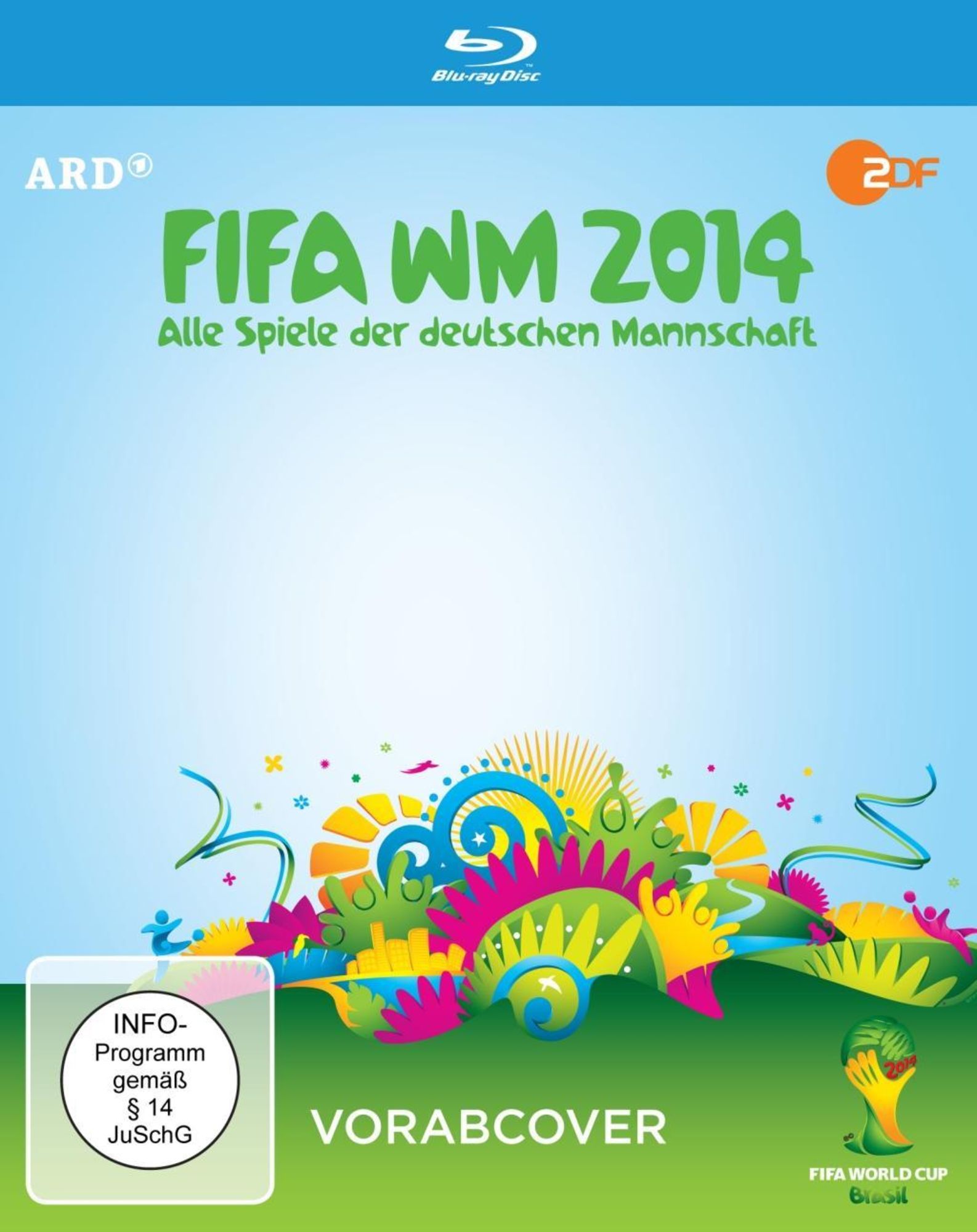FIFA WM 2014 - Alle Spiele der deutschen Mannschaft 4 BRs von Karsten Linke