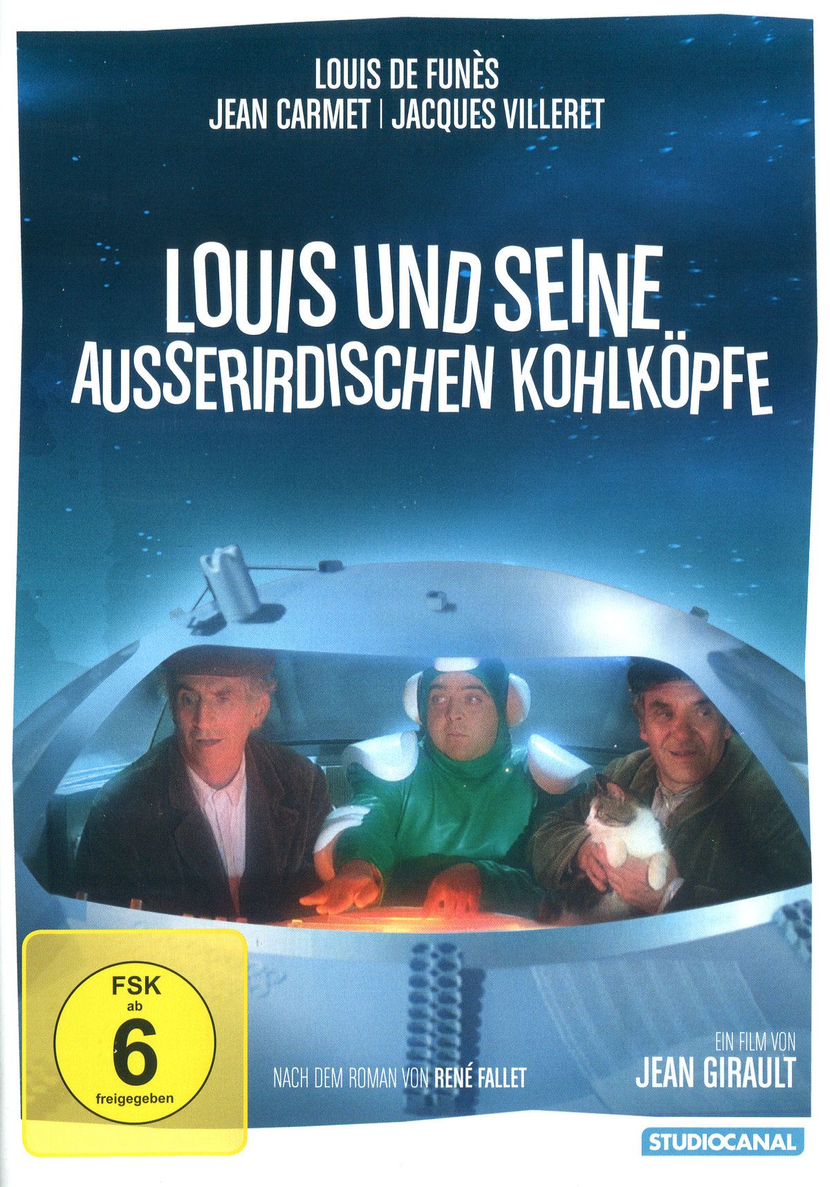 LOUIS UND SEINE AUSSERIRDISCHEN KOHLKÖPFE Bluray Louis de Funes Klassiker kaufen Filmundo.de