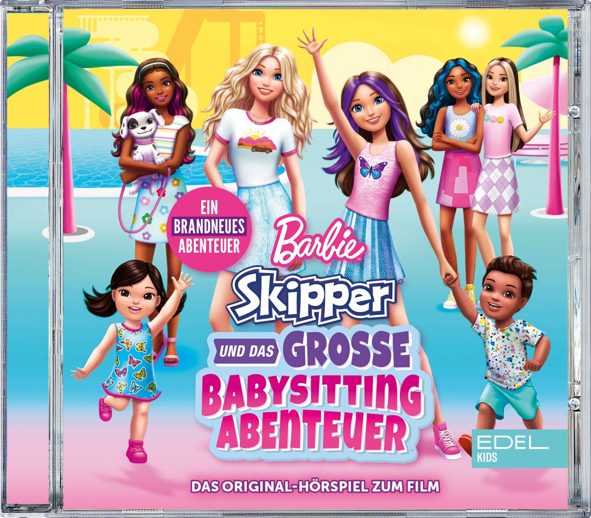 Coffret Barbie Babysitter château gonflable BARBIE : le coffret Barbie à  Prix Carrefour