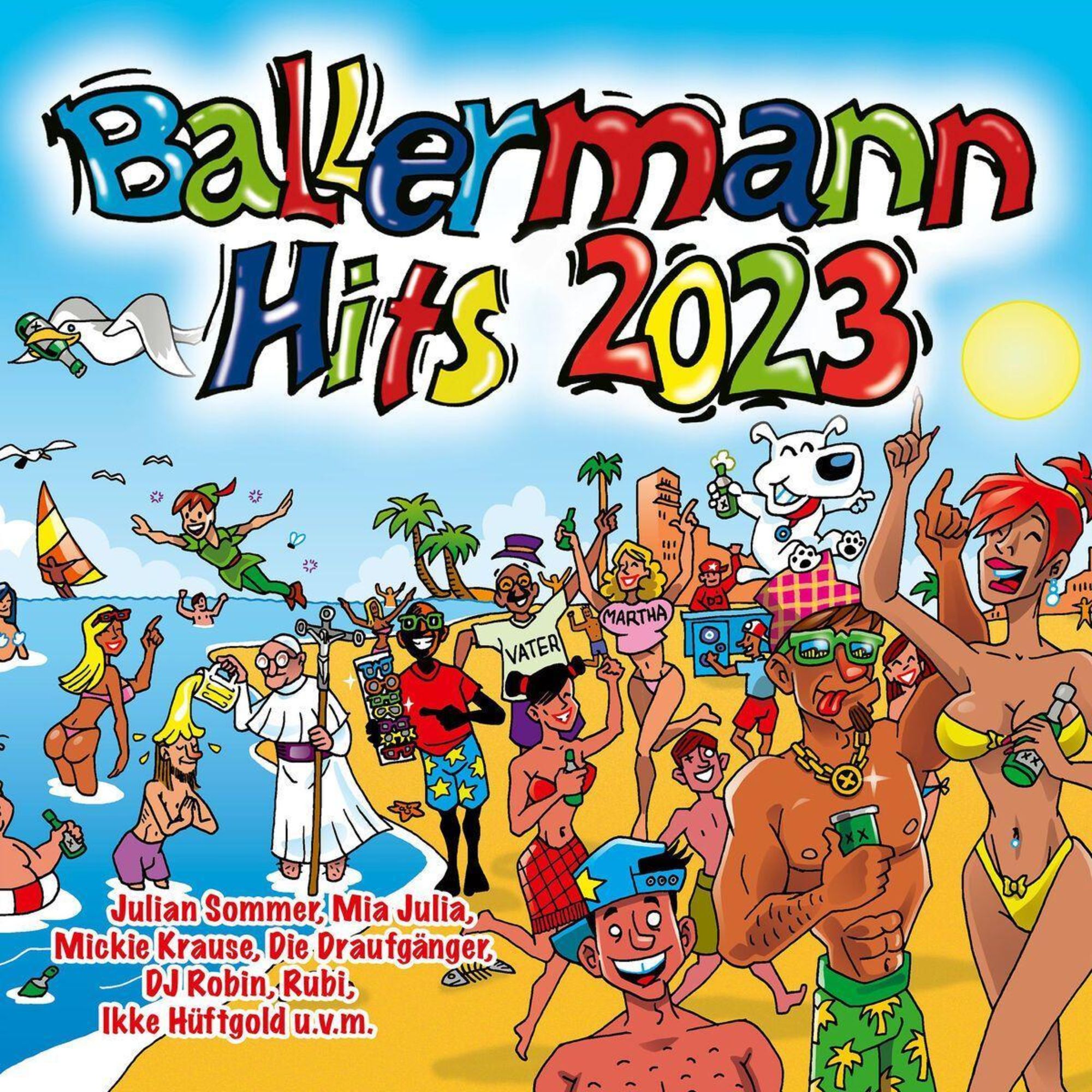 'Ballermann Hits 2023' von 'Various' auf 'CD' Musik