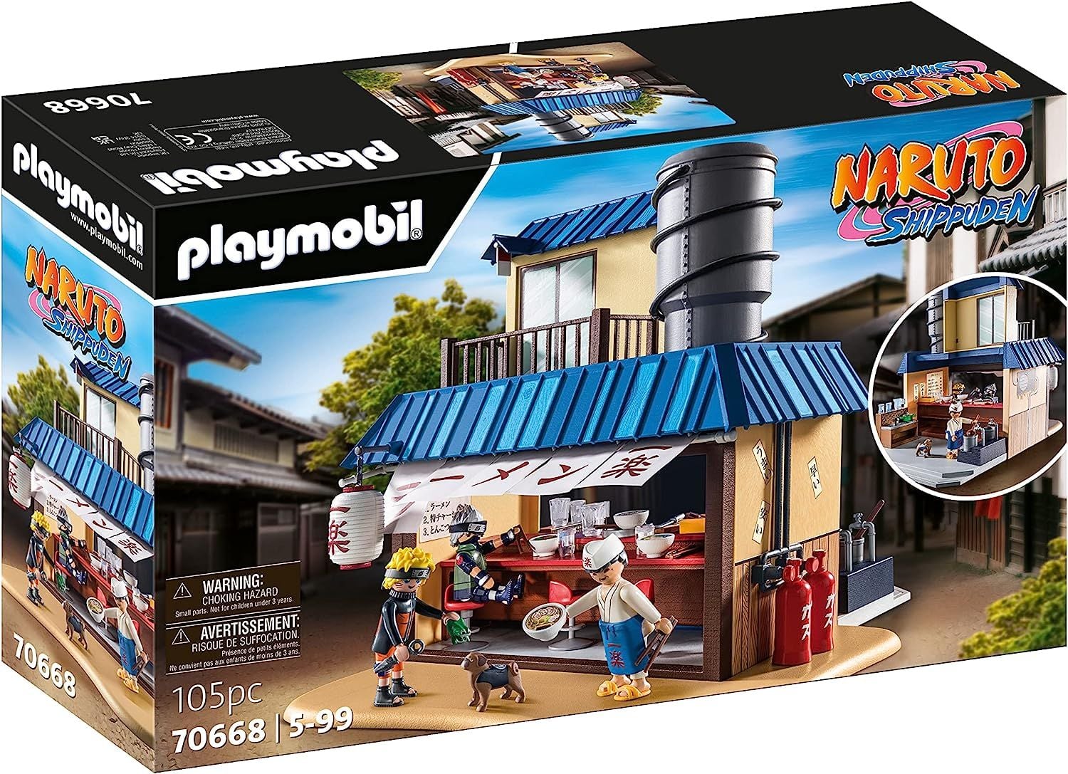 Playmobil Naruto – Boutique Ichiraku Ramen – 70668 – Neuf