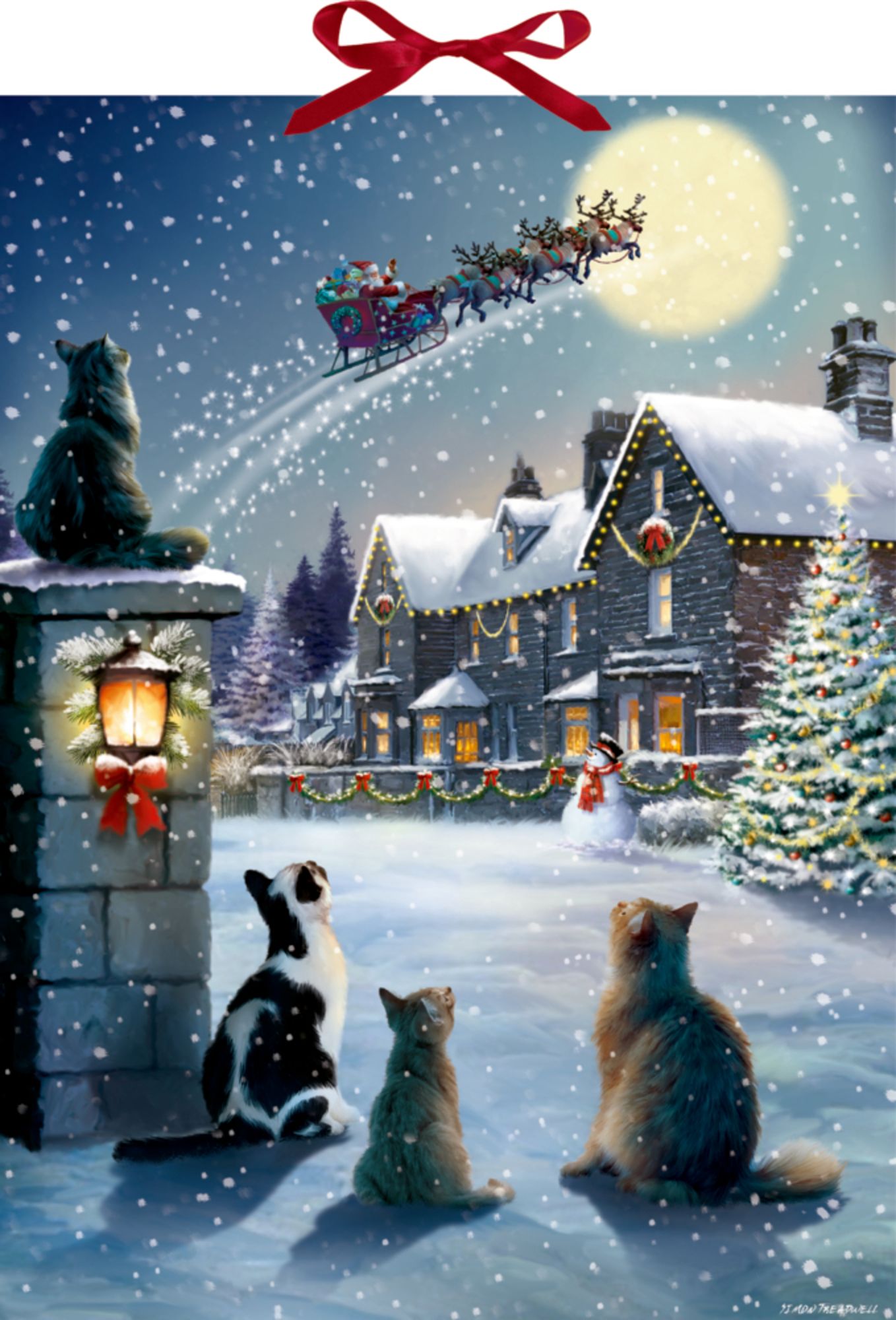 katzen-weihnacht-wand-