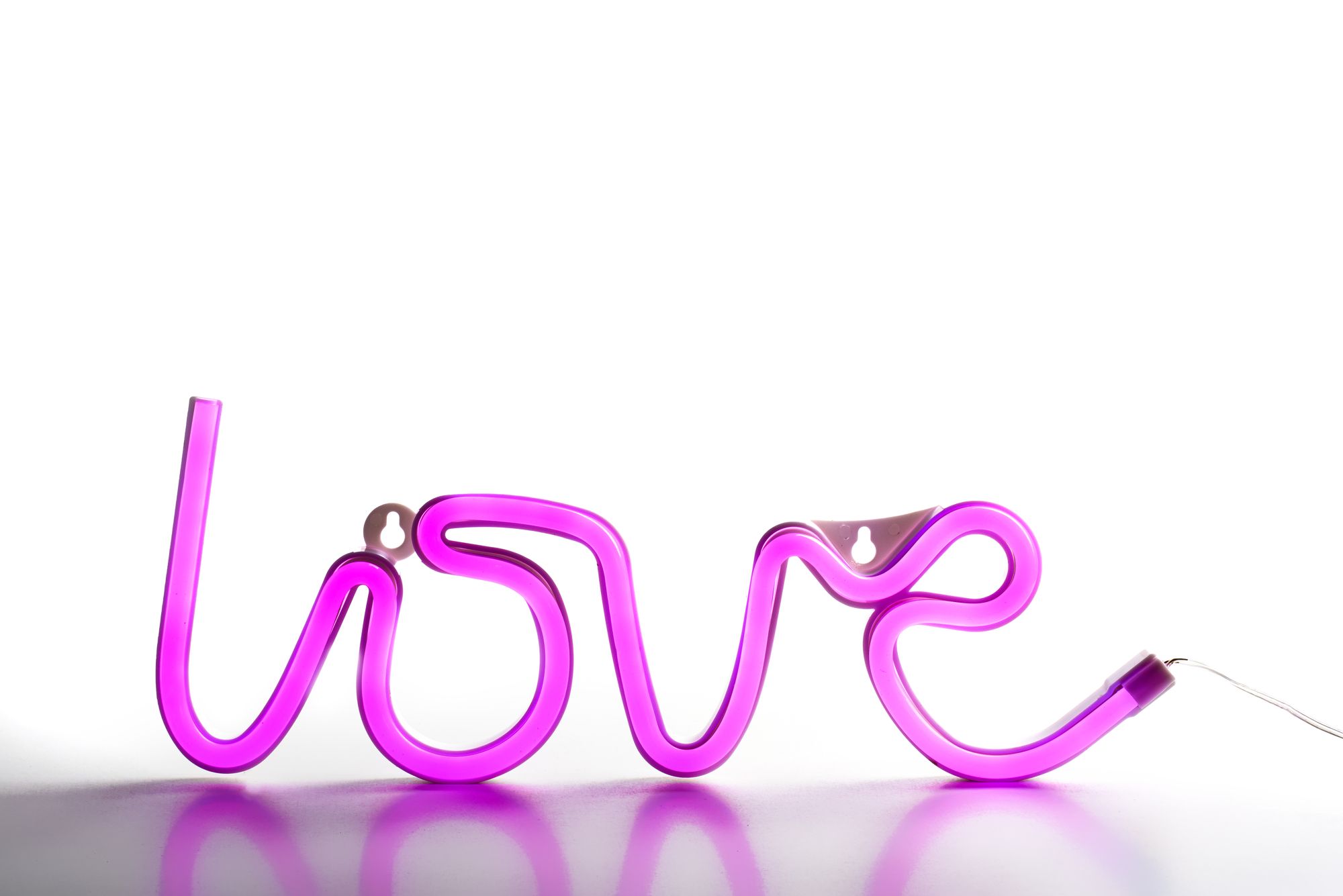 LED Schriftzug Pink Love online bestellen