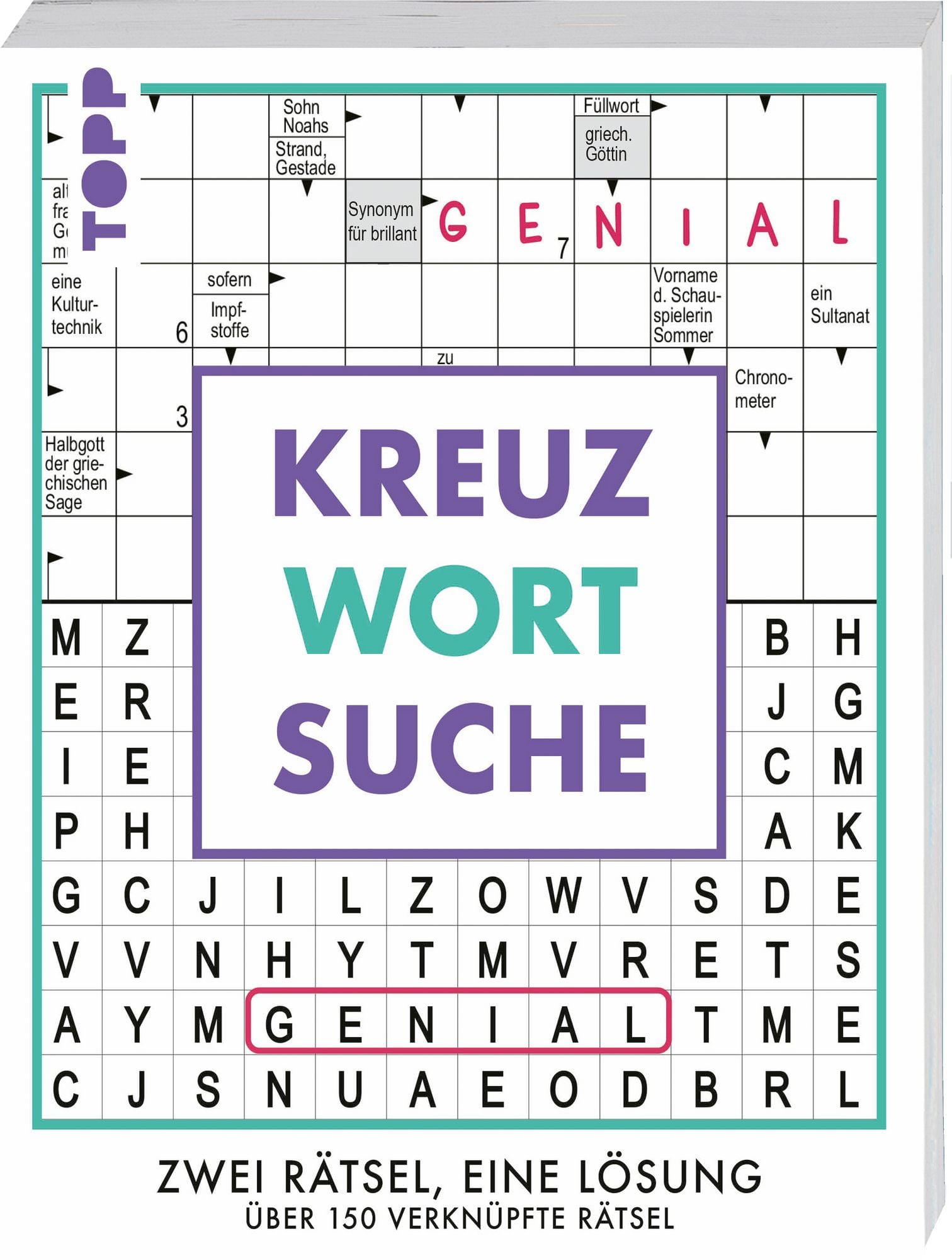 Kreuzwortsuche  160 verknpfte Rtsel: Zwei Rtsel, eine Antwort kaufen