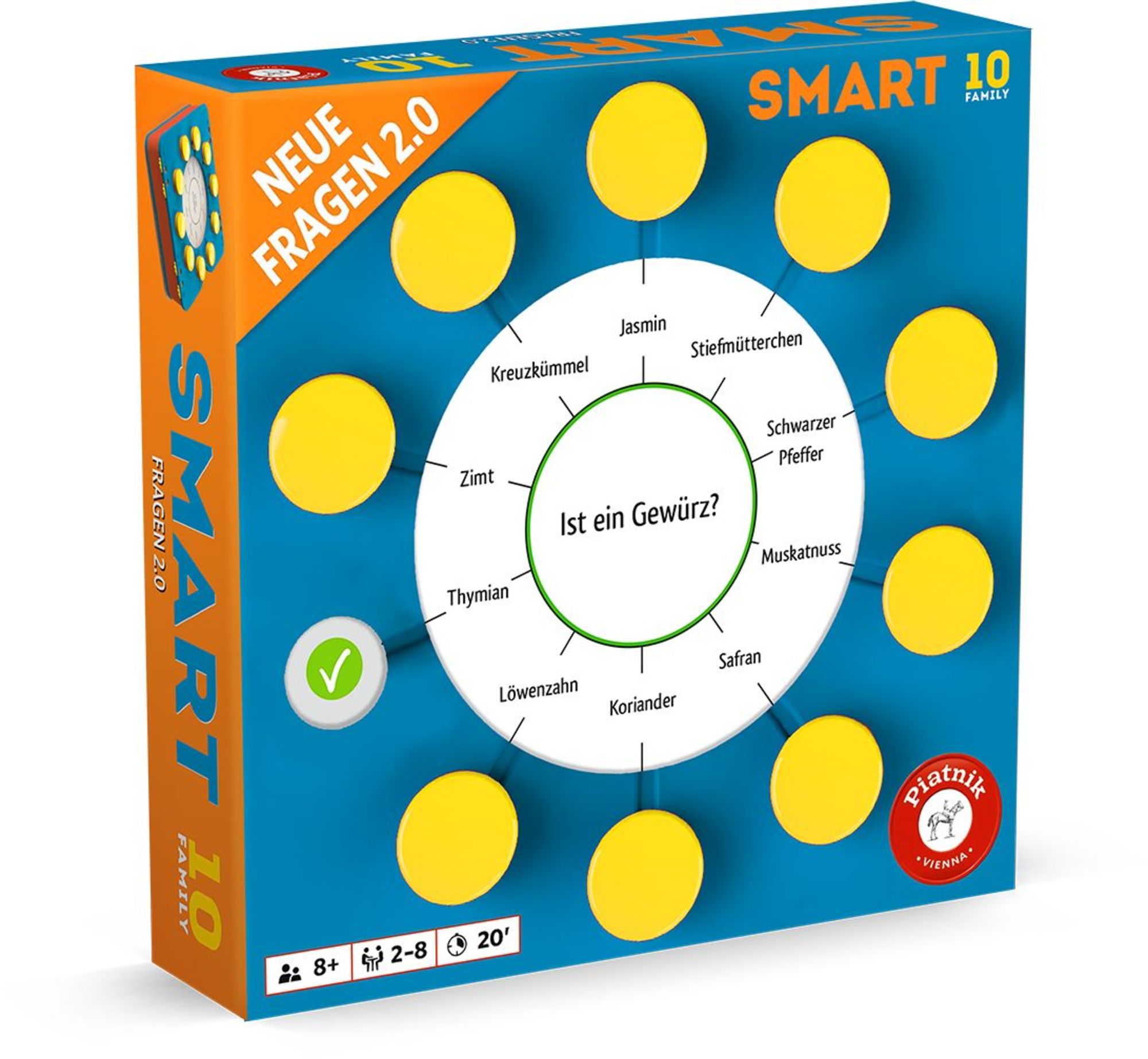 Smart 10 (Piatnik) - Spielregeln, Review und Beispiele zum