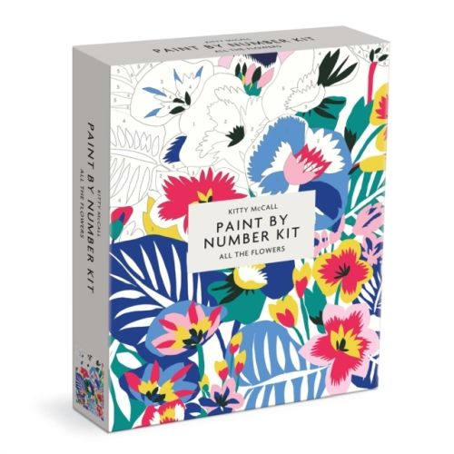 Kitty McCall Toucan Paint By Number Kit – Inkl. Leinwand, Farben, Pinsel & Staffelei