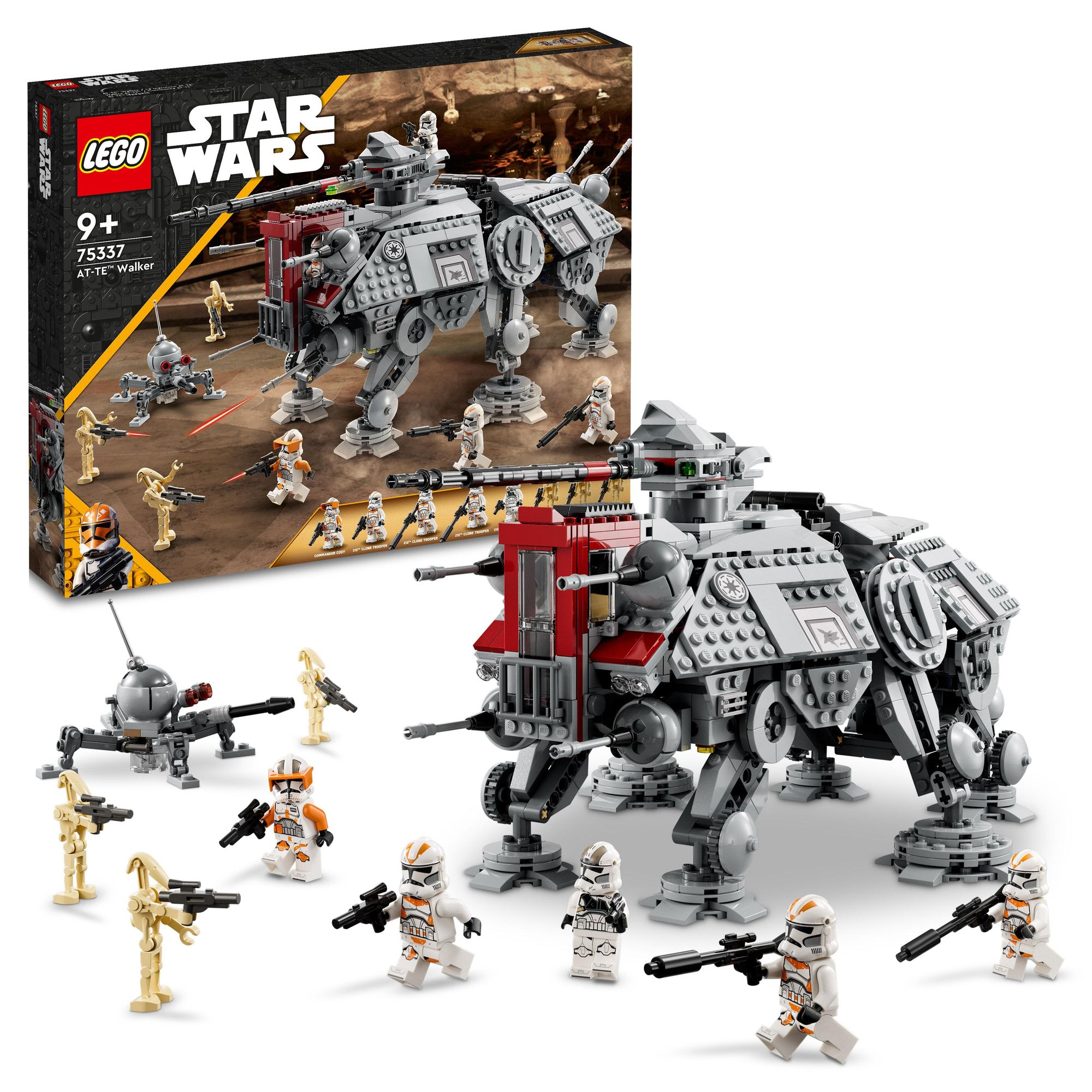 LEGO Star Wars 75337 AT-TE Walker, Die Rache der Sith-Set mit