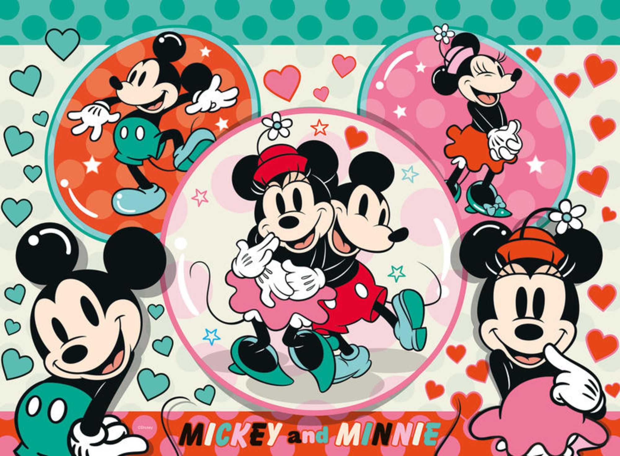 Spielwaren Traumpaar Ravensburger 150 Teile Minnie Puzzle und Unser XXL\' Mickey kaufen -